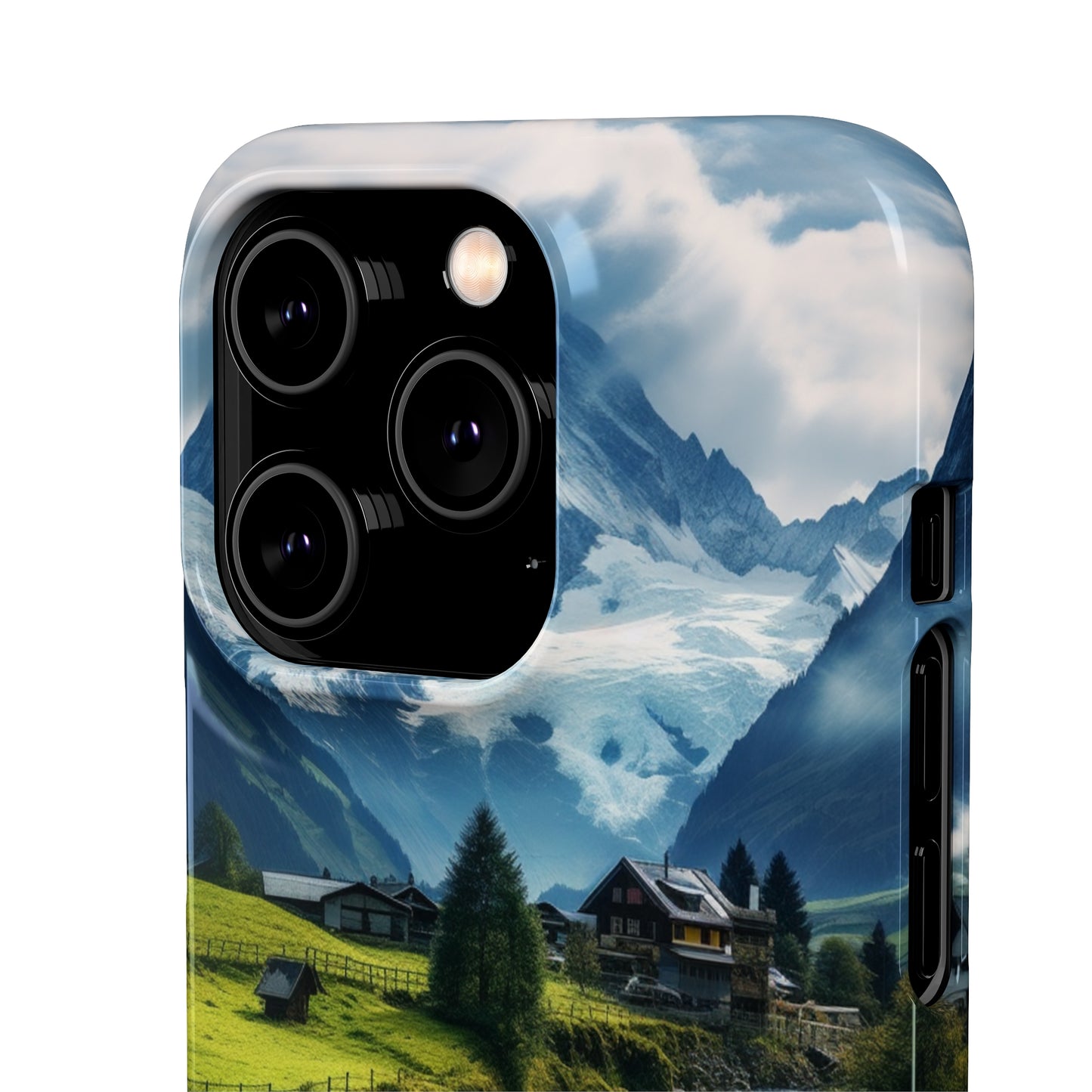 Swiss Alps Snap Case