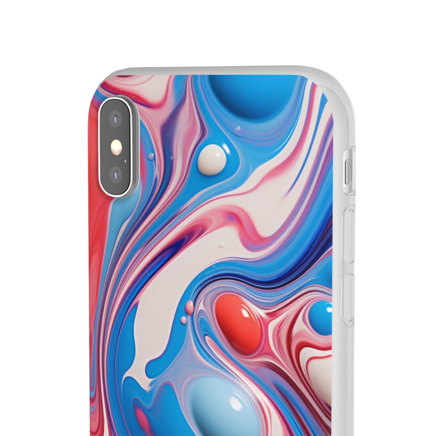 Colorful Marble Flex Case