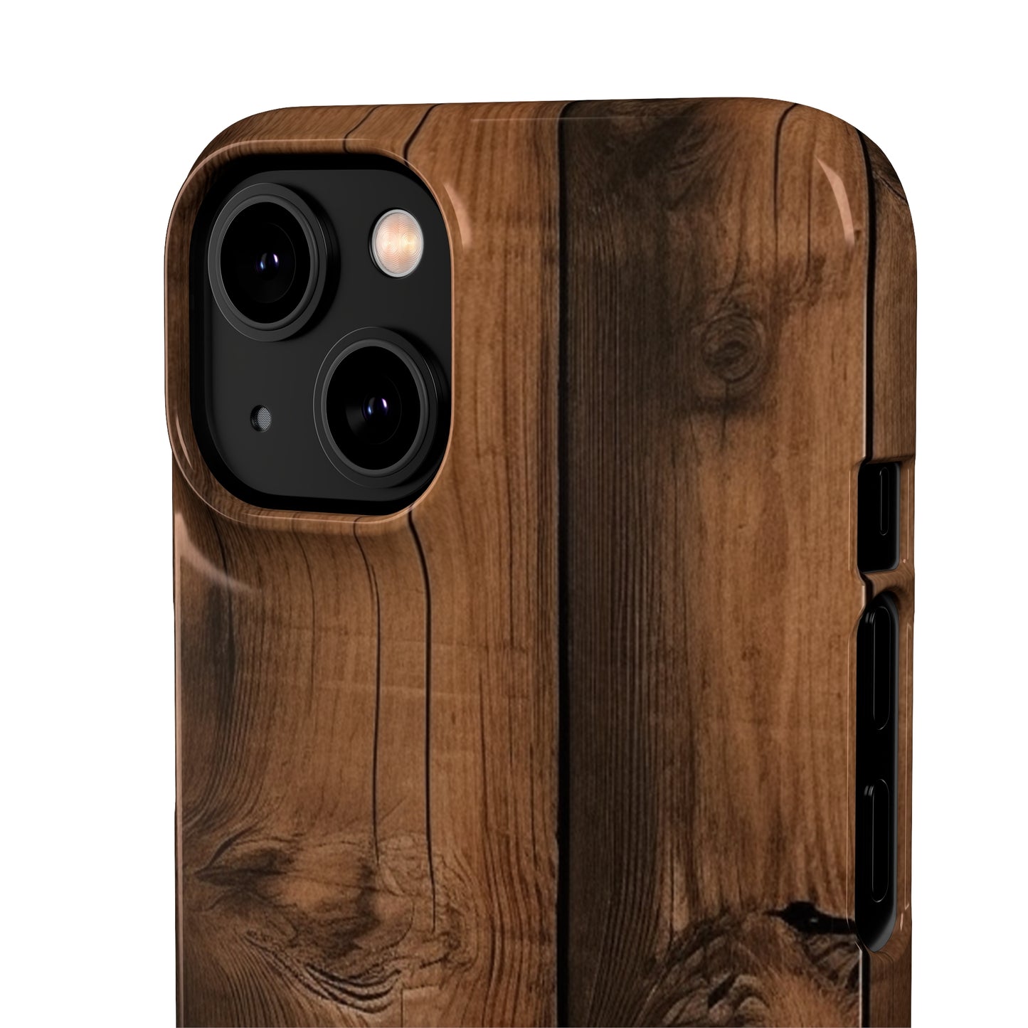 Rustic Wood Snap Case