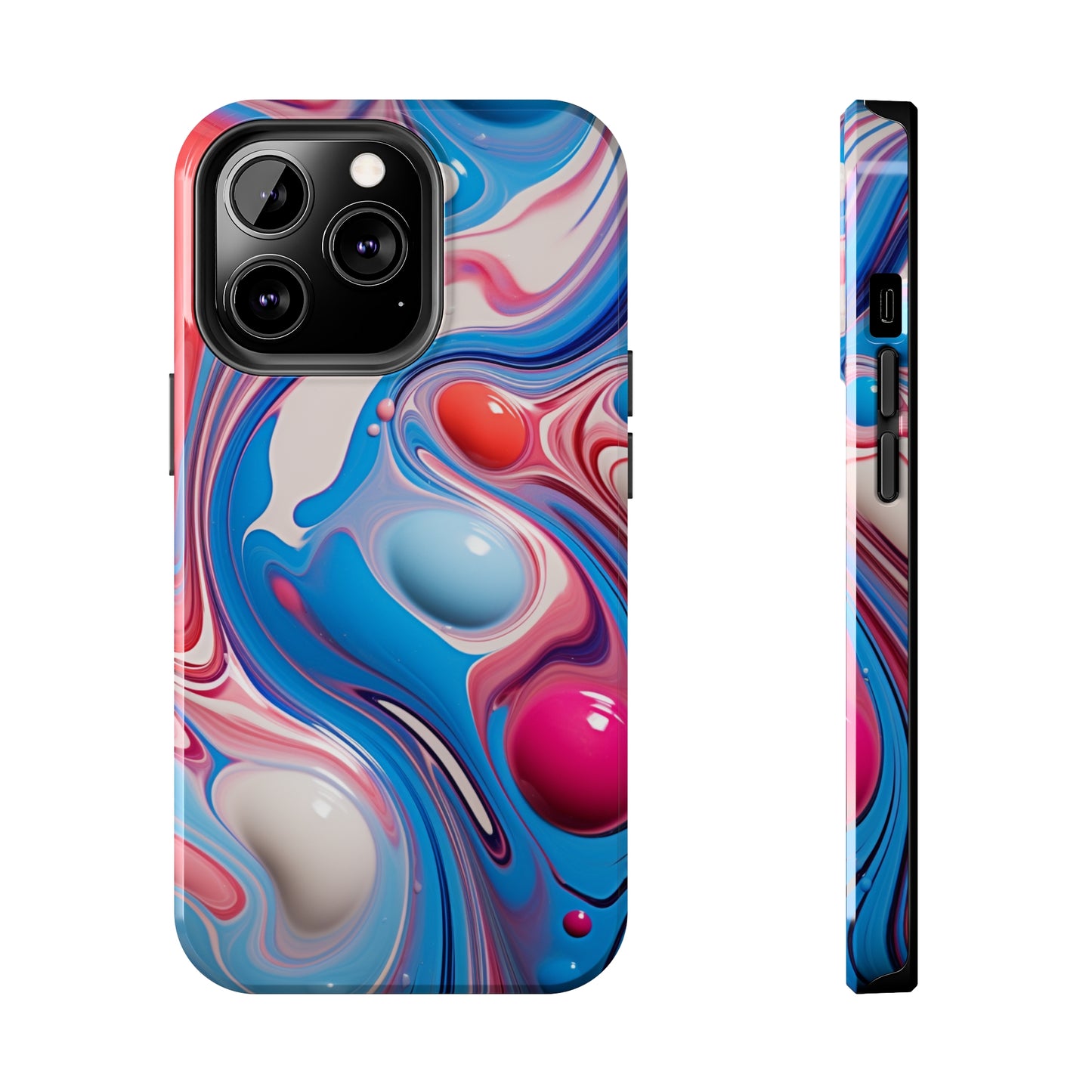 Colorful Marble Tough Case