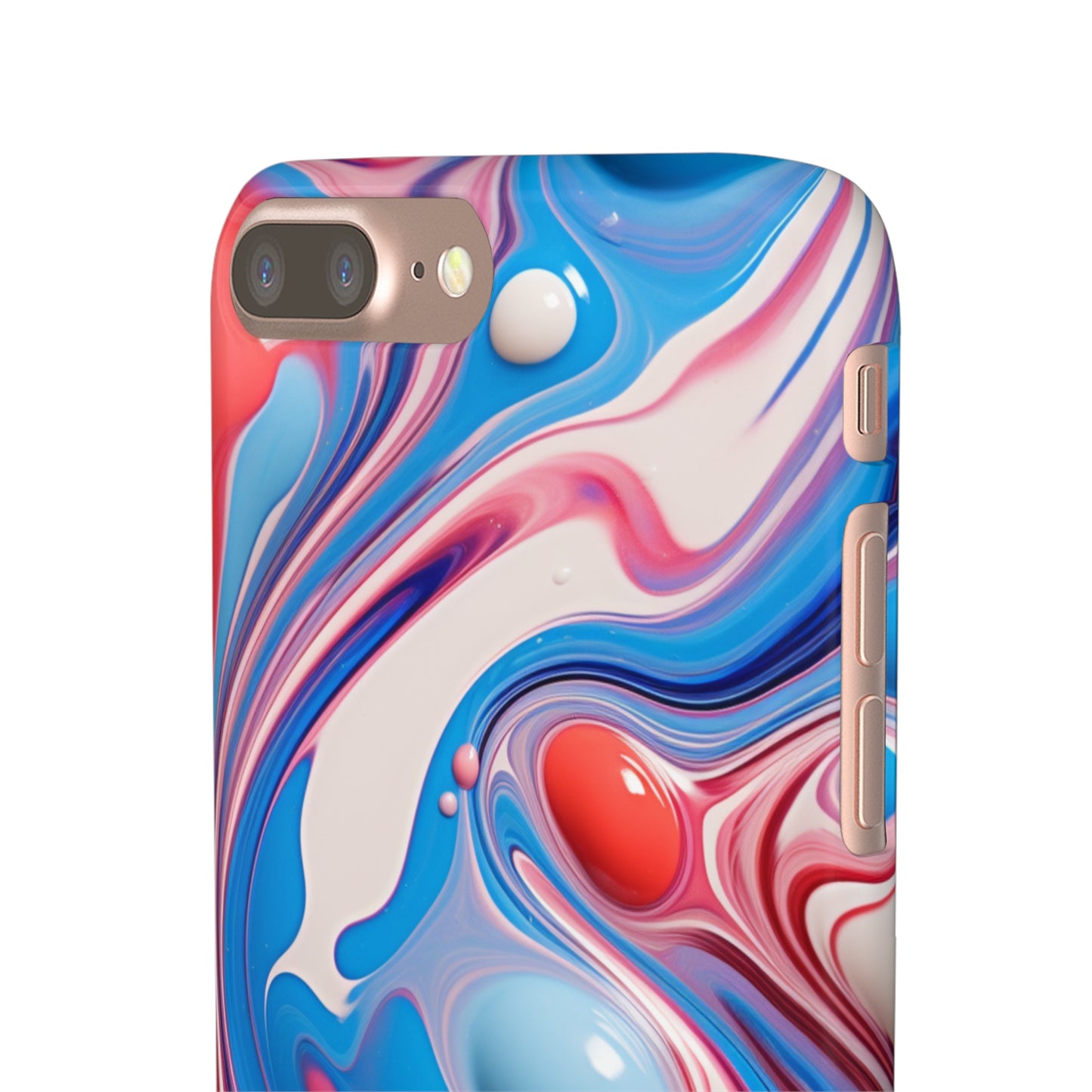 Colorful Marble Snap Case