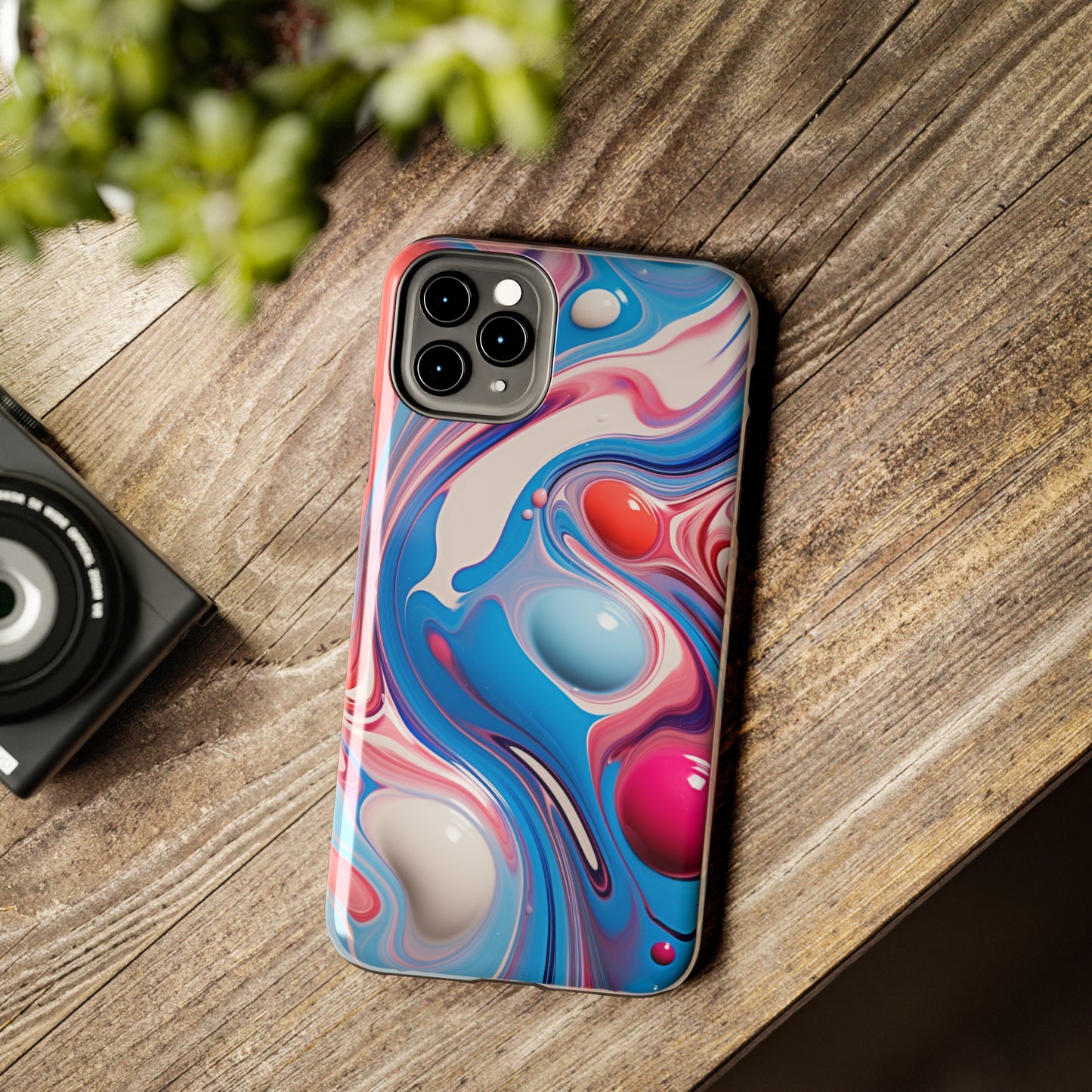 Colorful Marble Tough Case