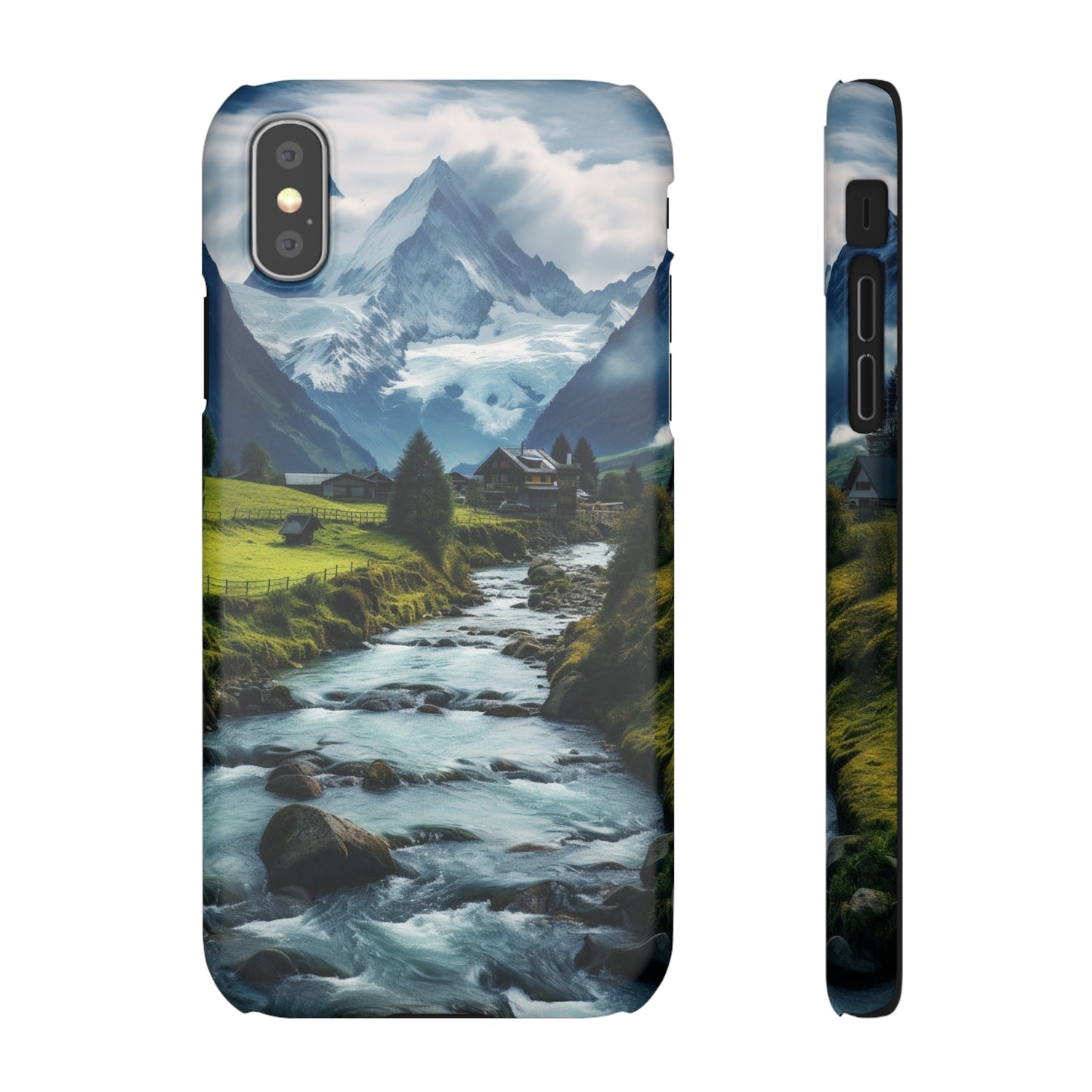 Swiss Alps Snap Case