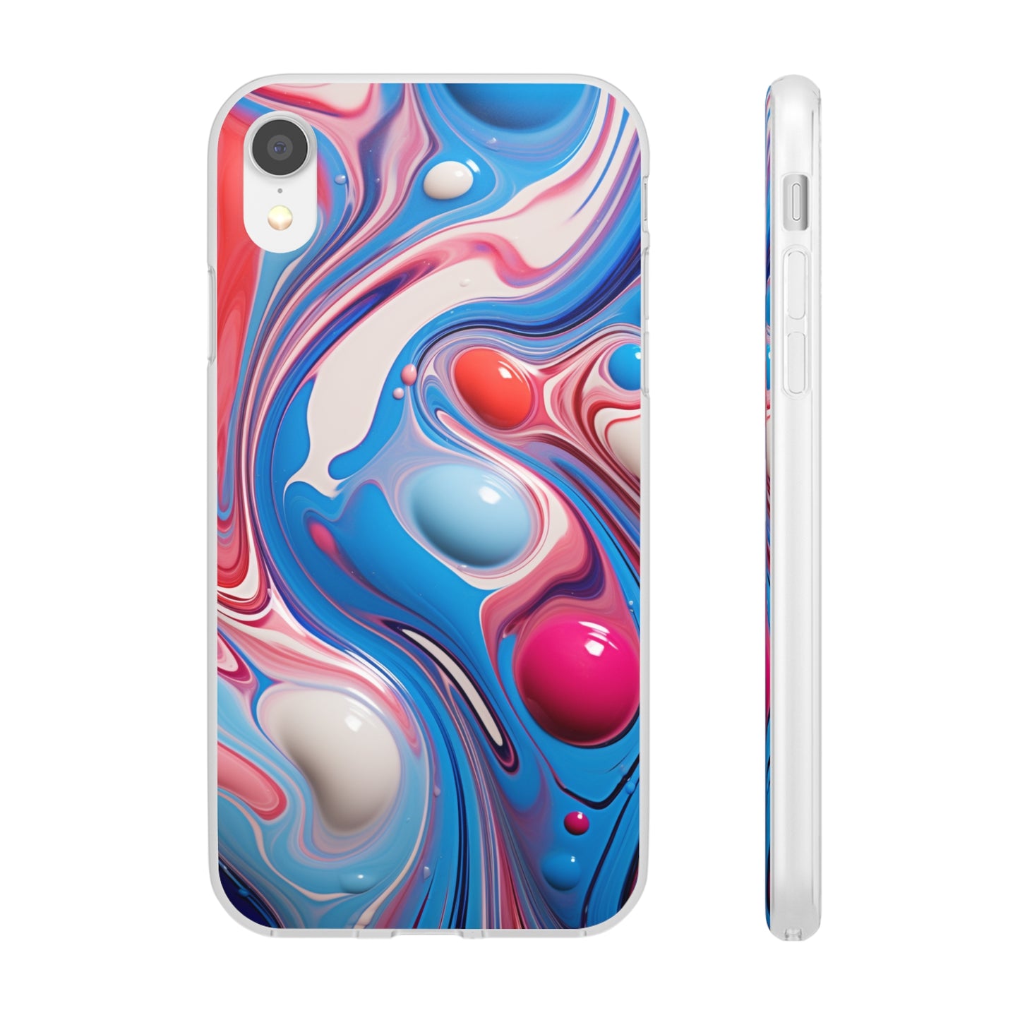 Colorful Marble Flex Case