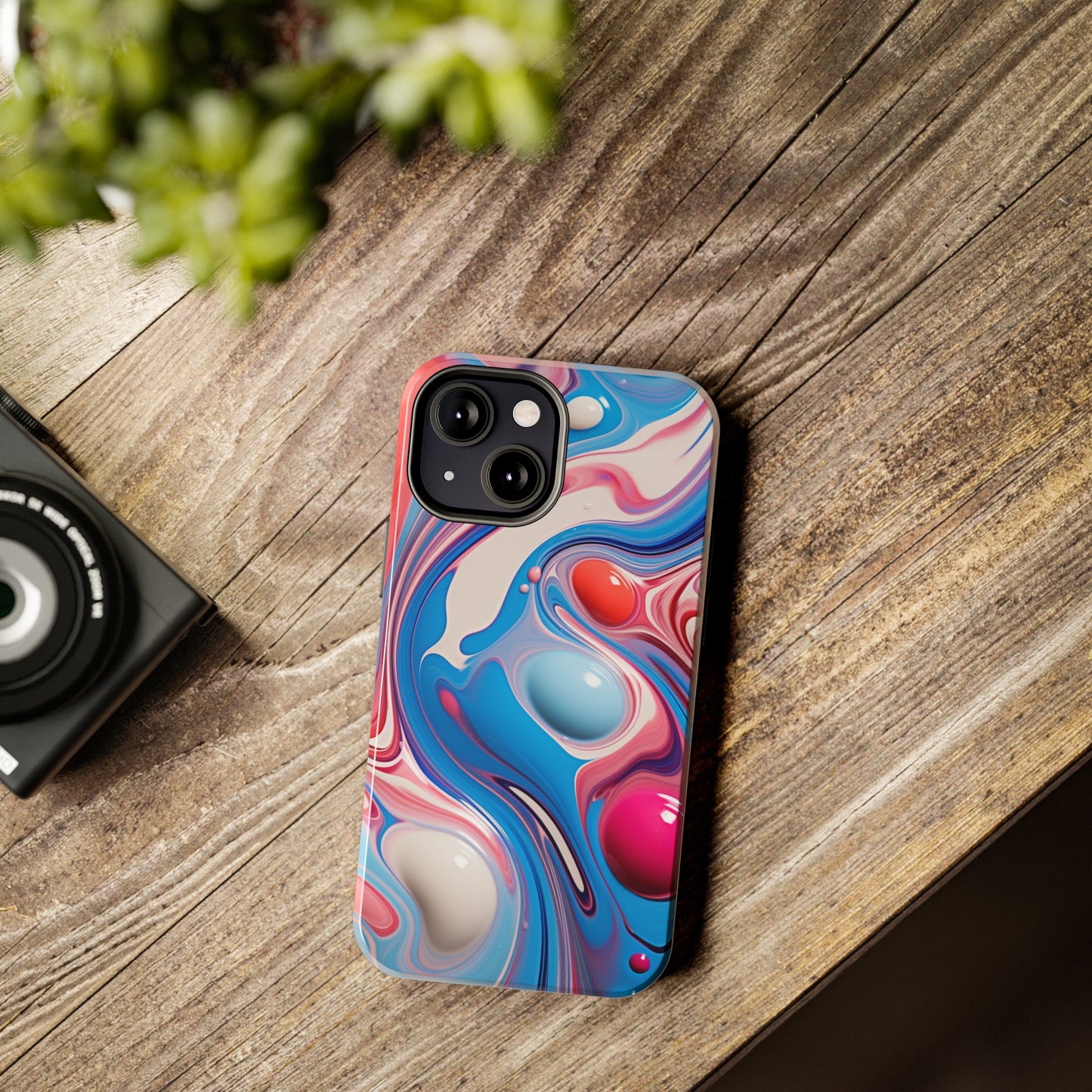 Colorful Marble Tough Case