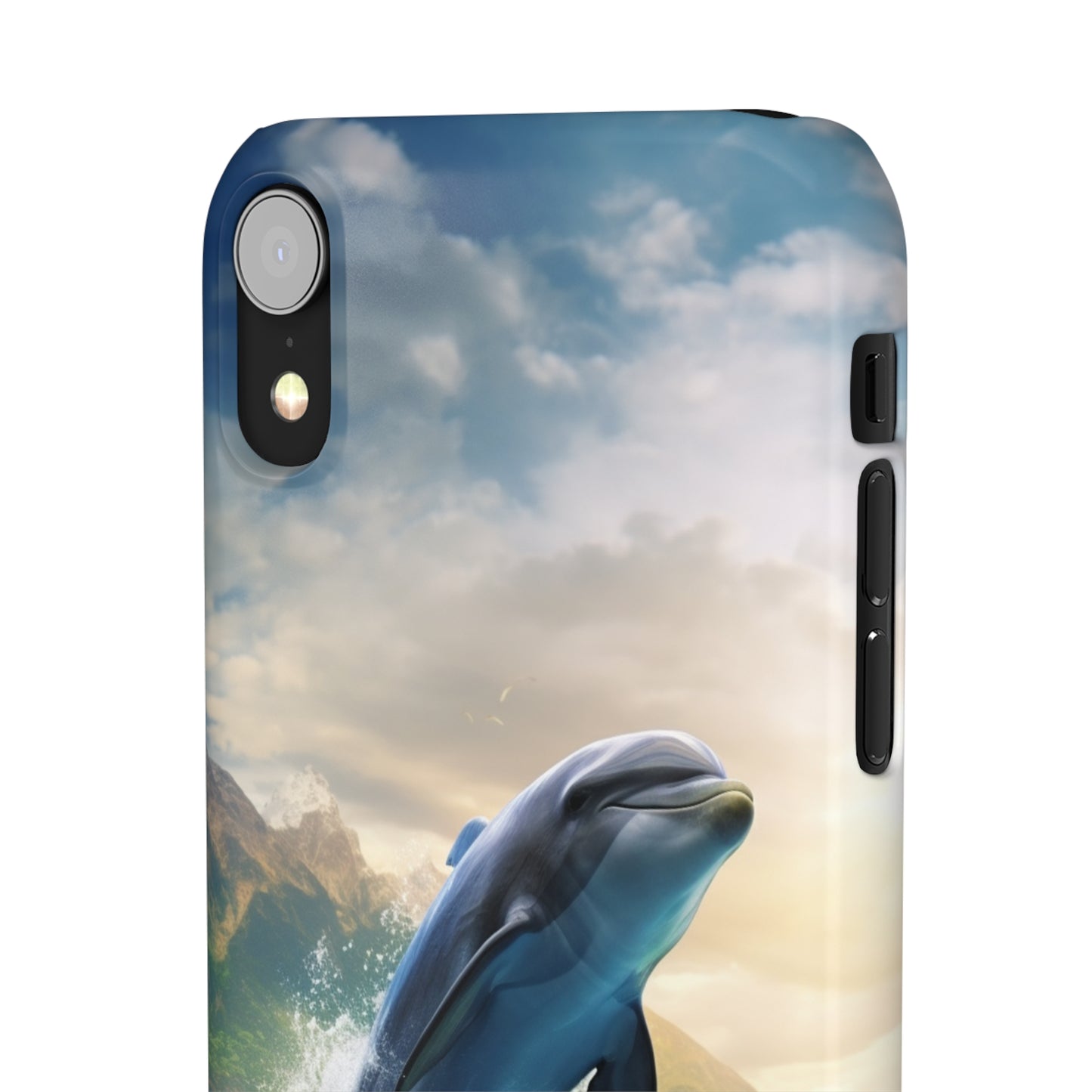 Jumping Dolphin Snap Case