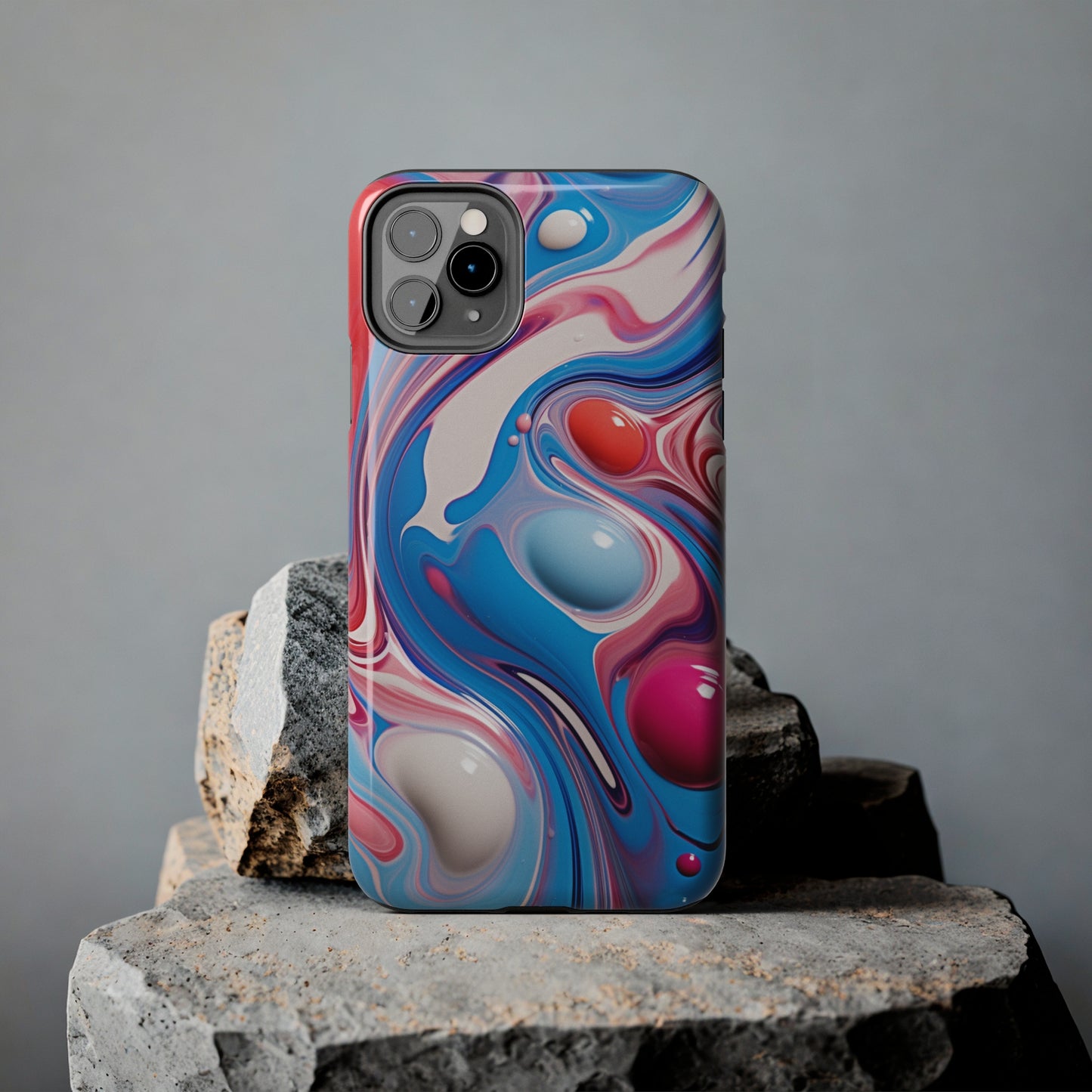 Colorful Marble Tough Case