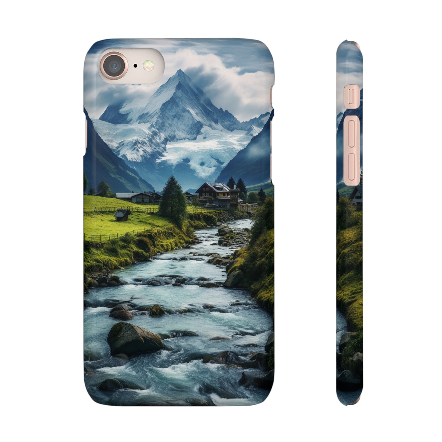 Swiss Alps Snap Case