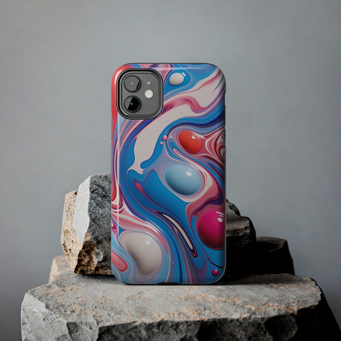 Colorful Marble Tough Case