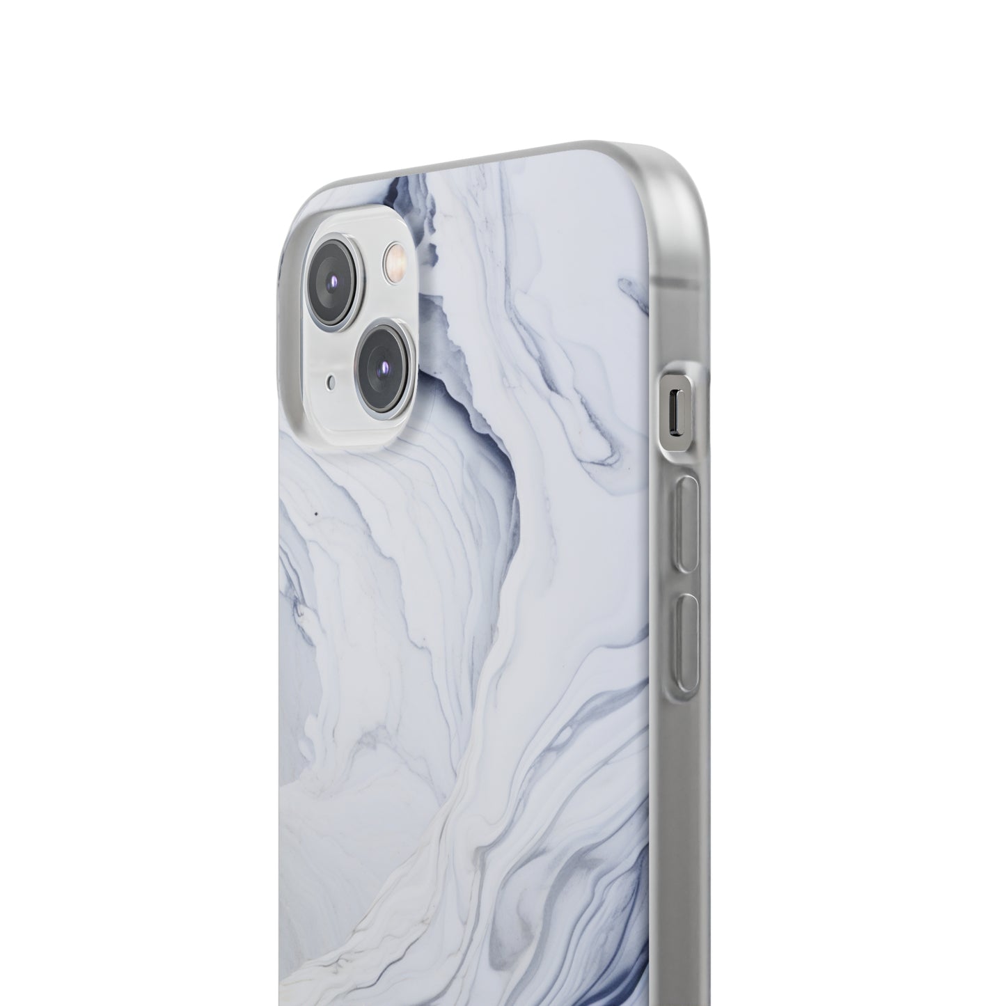 White Marble Flex Case