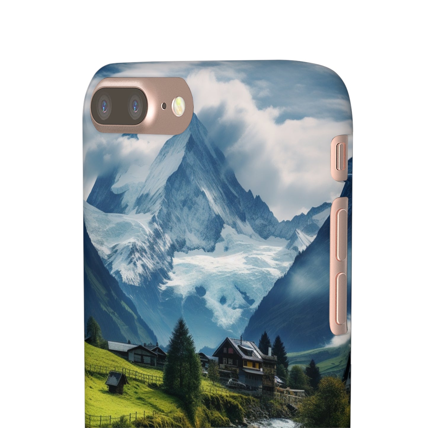 Swiss Alps Snap Case