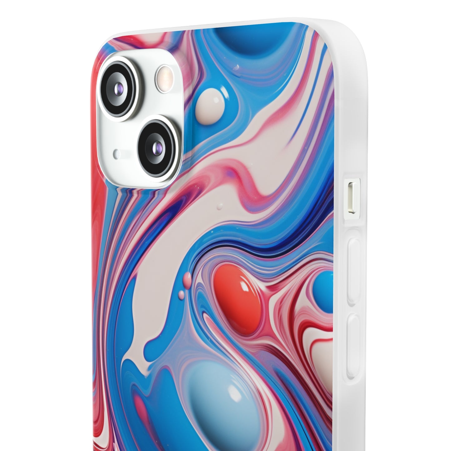 Colorful Marble Flex Case