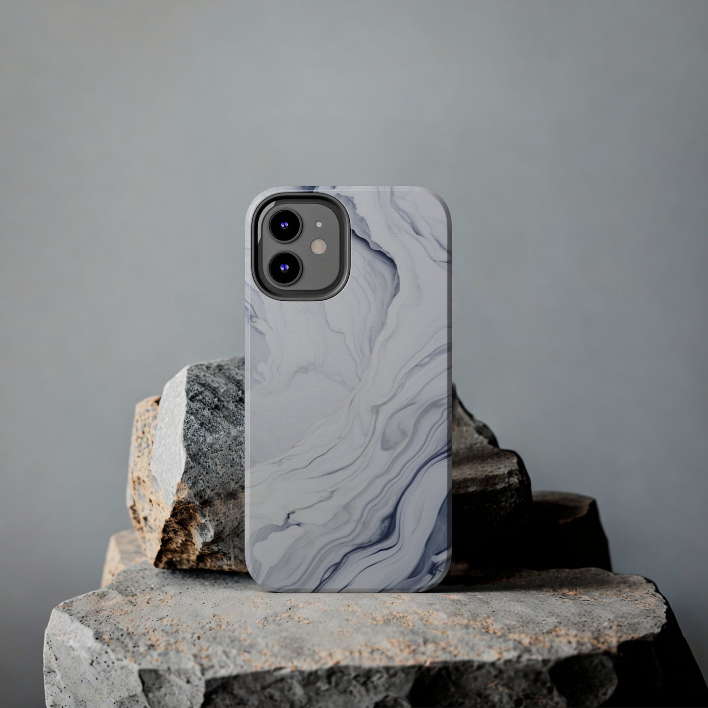 White Marble Tough Case