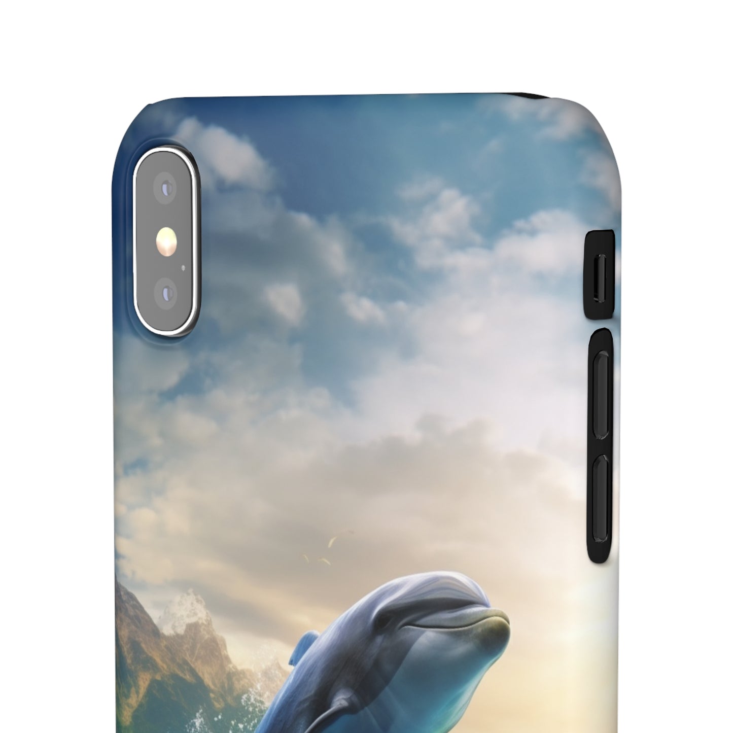 Jumping Dolphin Snap Case