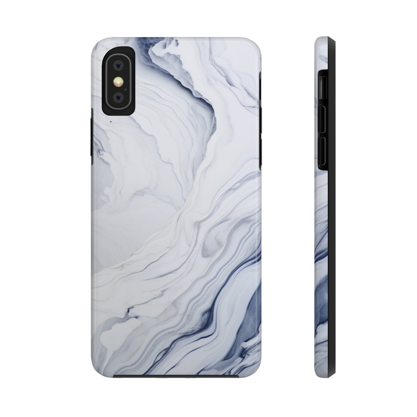 White Marble Tough Case