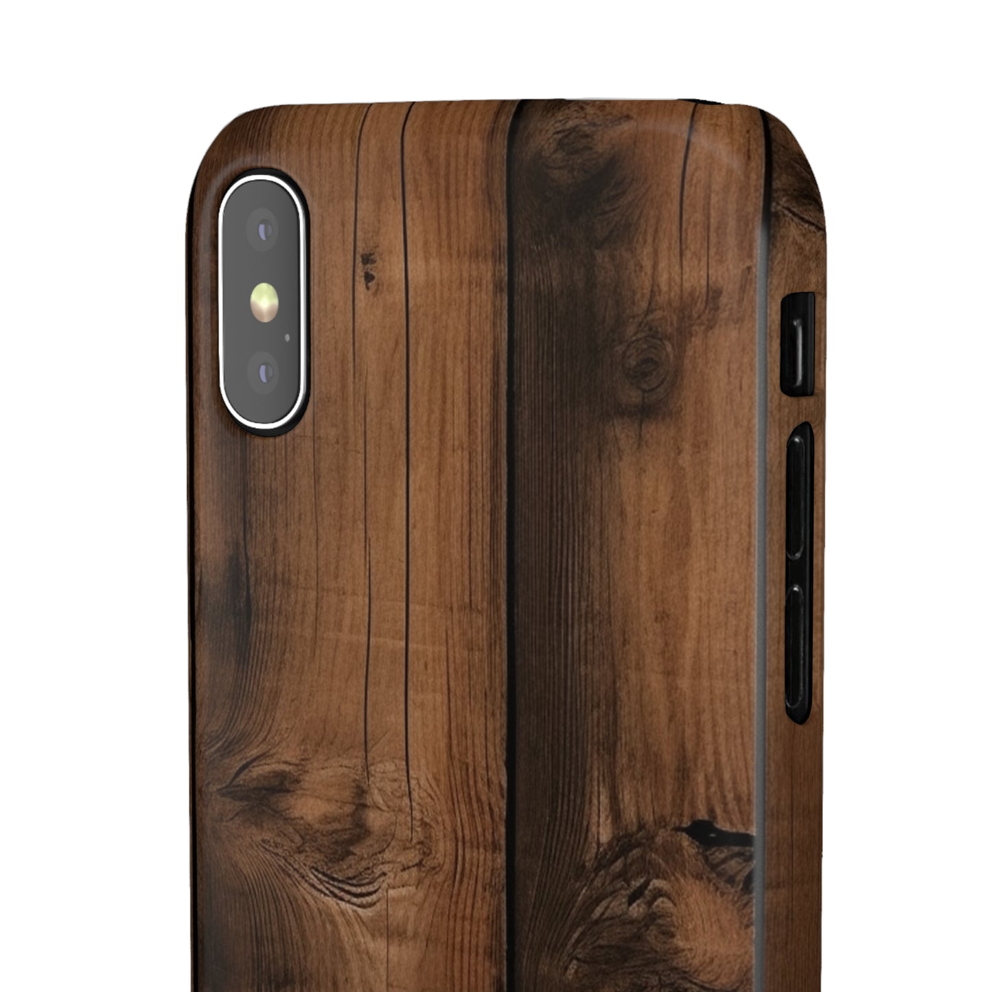 Rustic Wood Snap Case