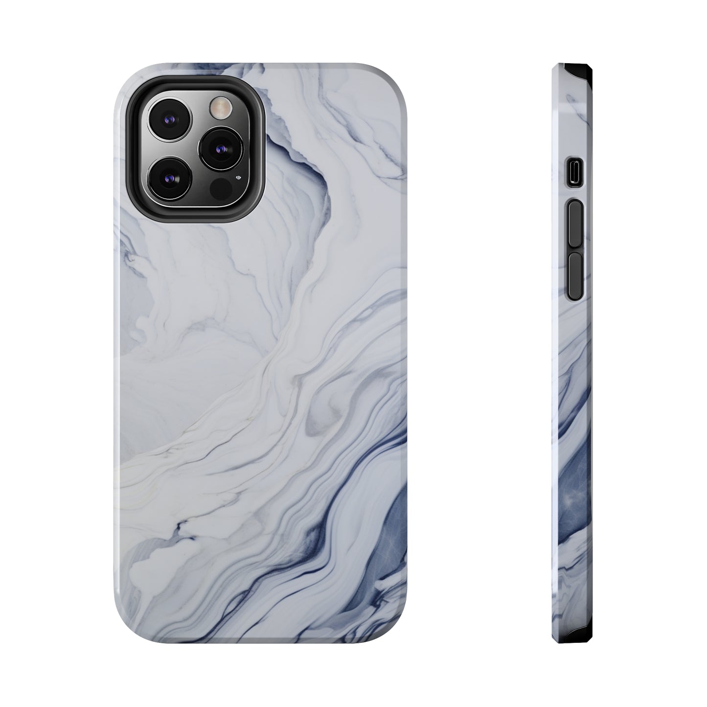 White Marble Tough Case