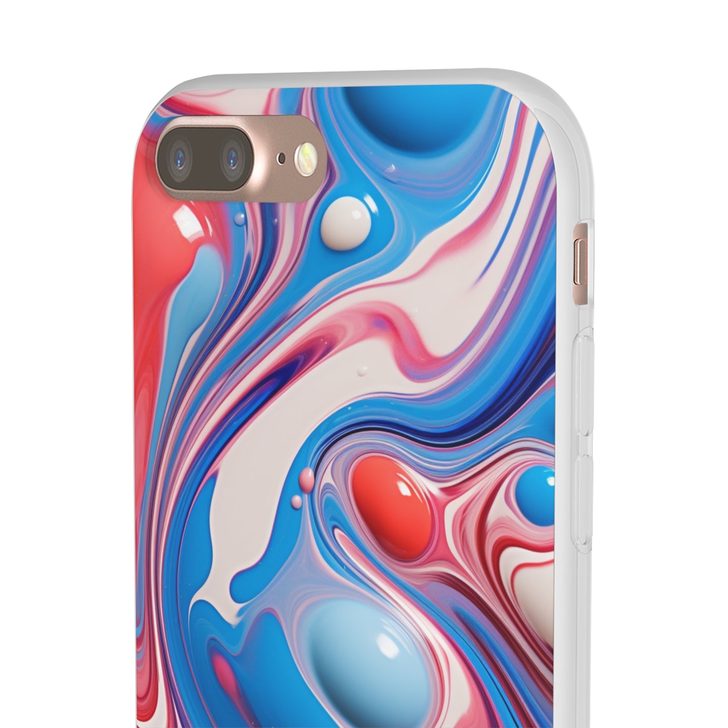 Colorful Marble Flex Case