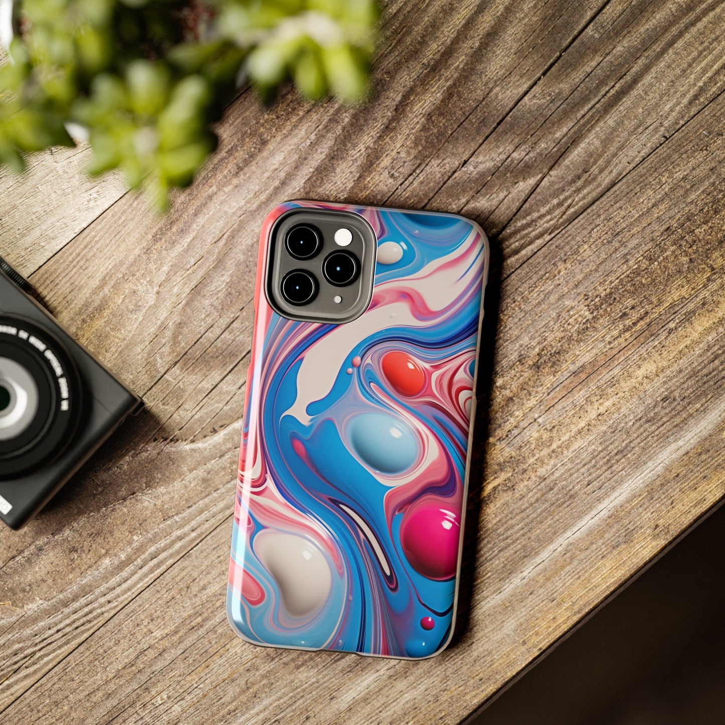 Colorful Marble Tough Case