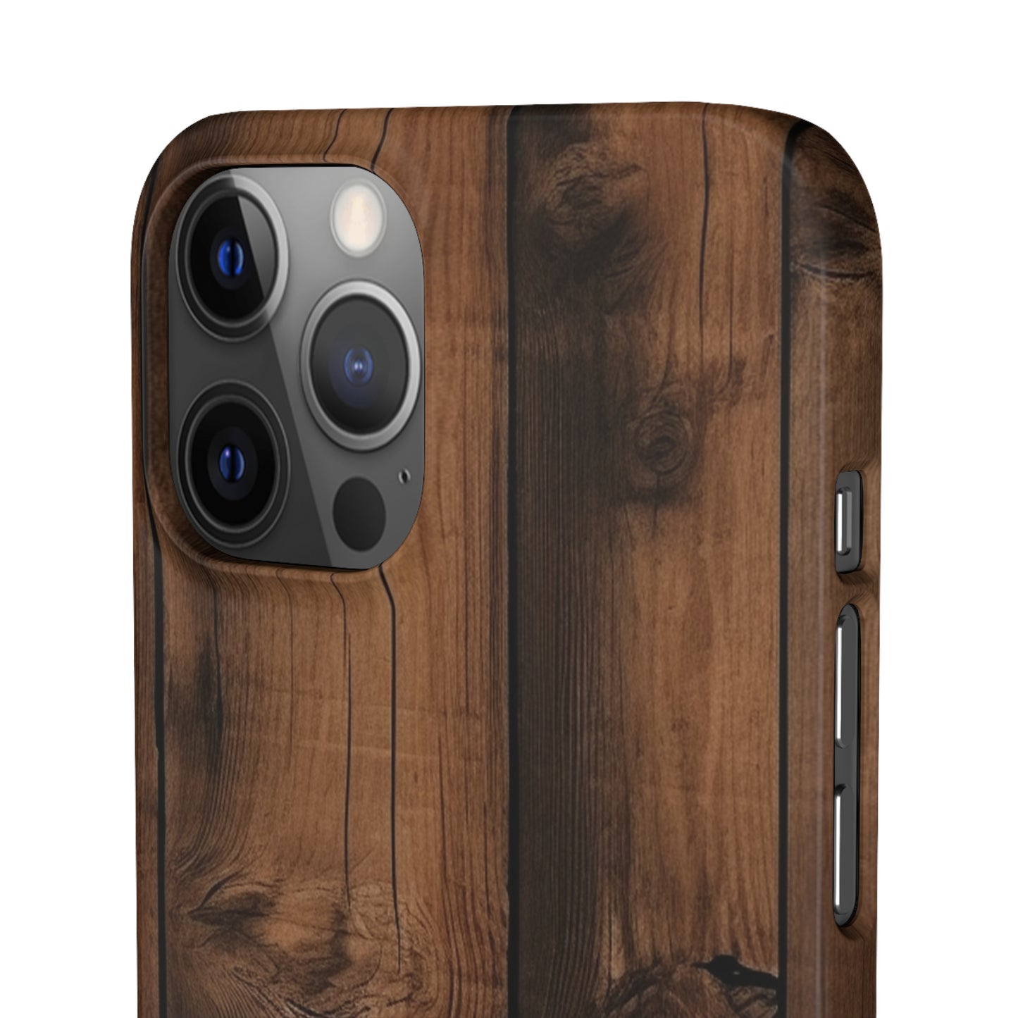 Rustic Wood Snap Case