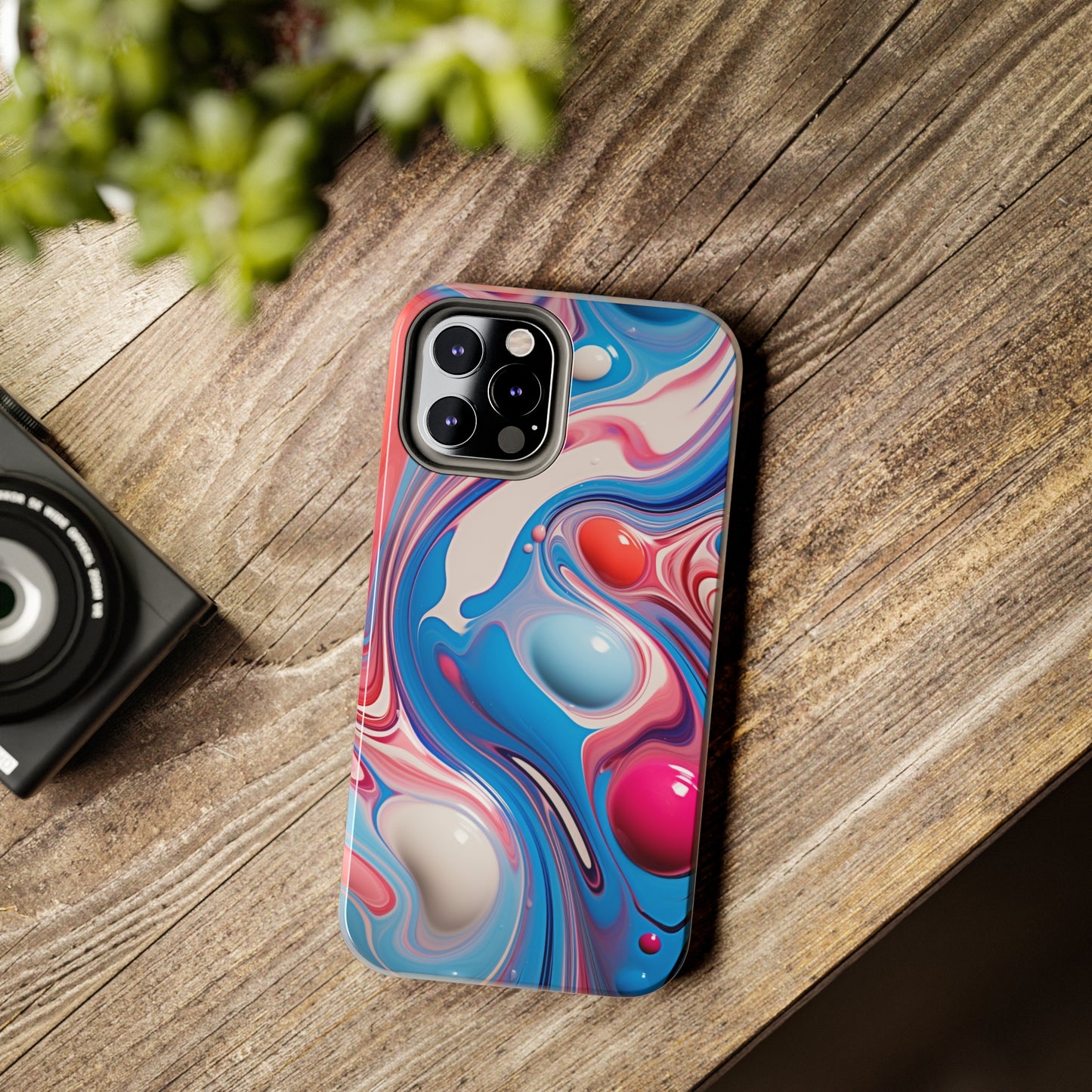 Colorful Marble Tough Case