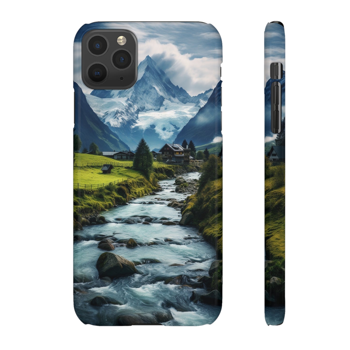 Swiss Alps Snap Case