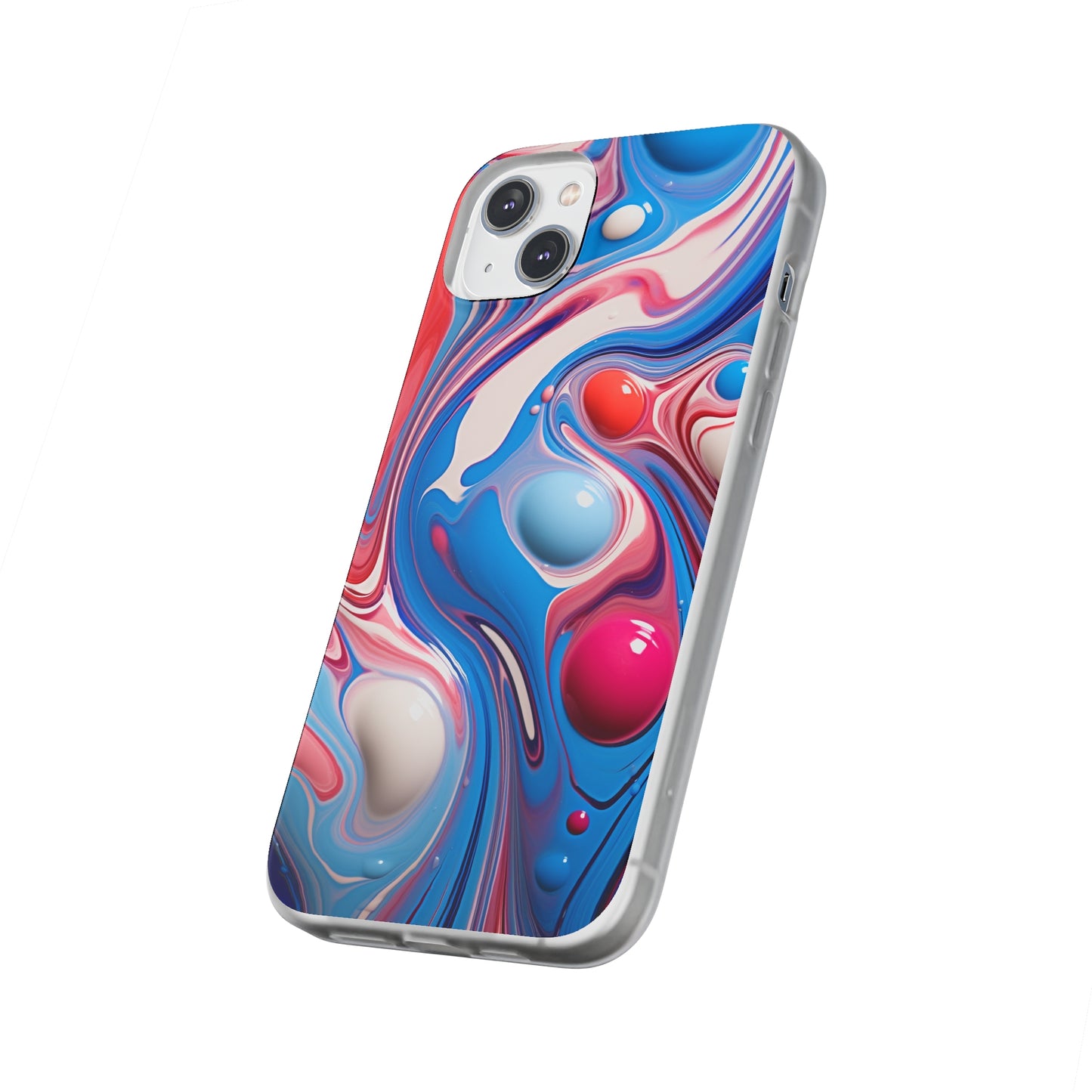 Colorful Marble Flex Case