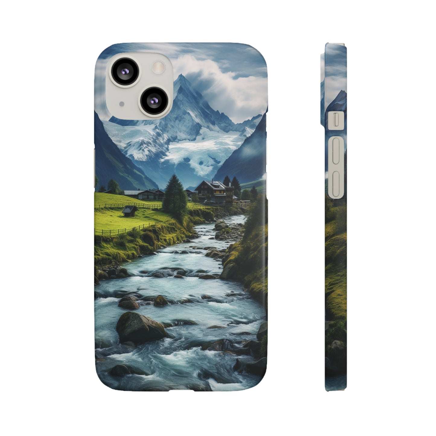 Swiss Alps Snap Case