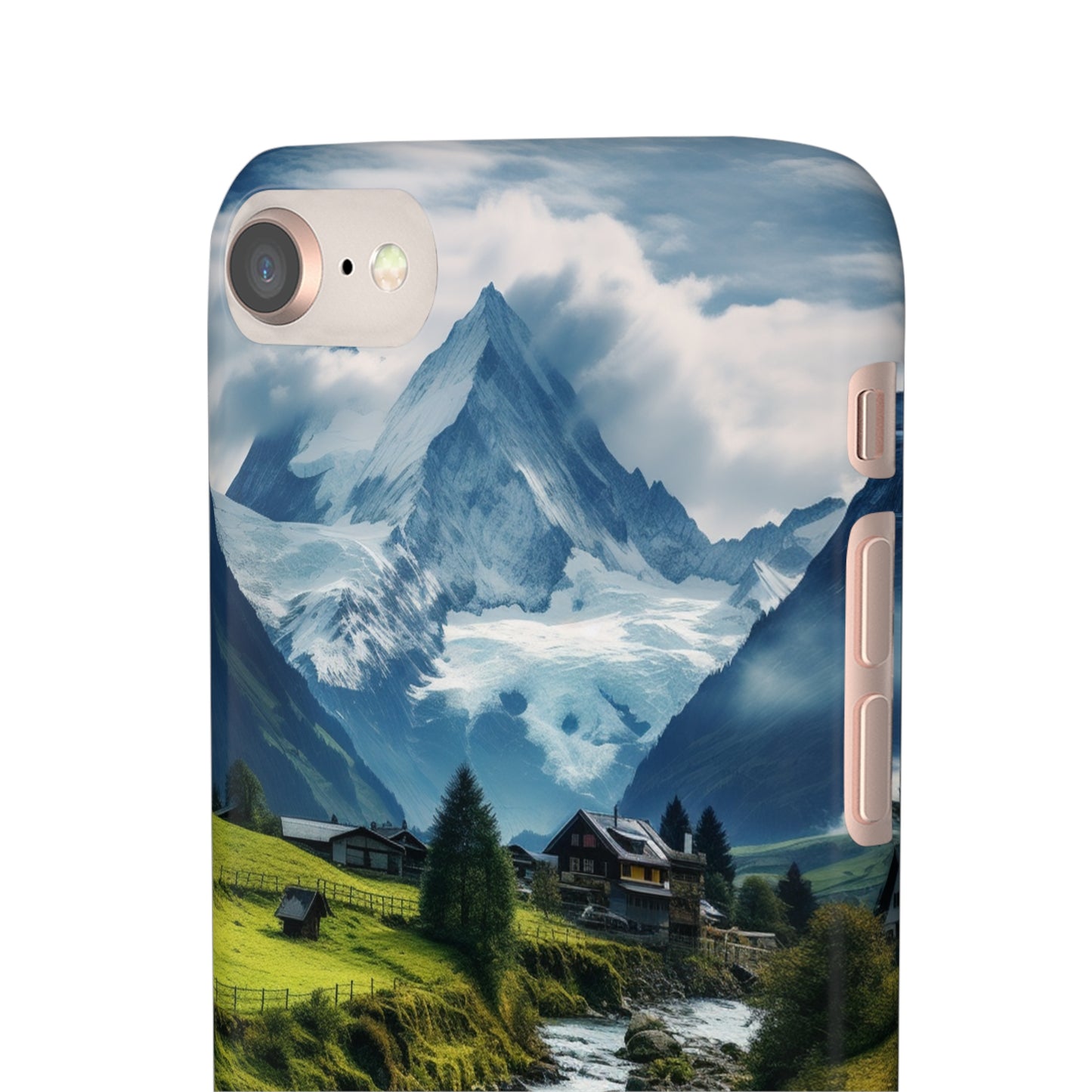 Swiss Alps Snap Case