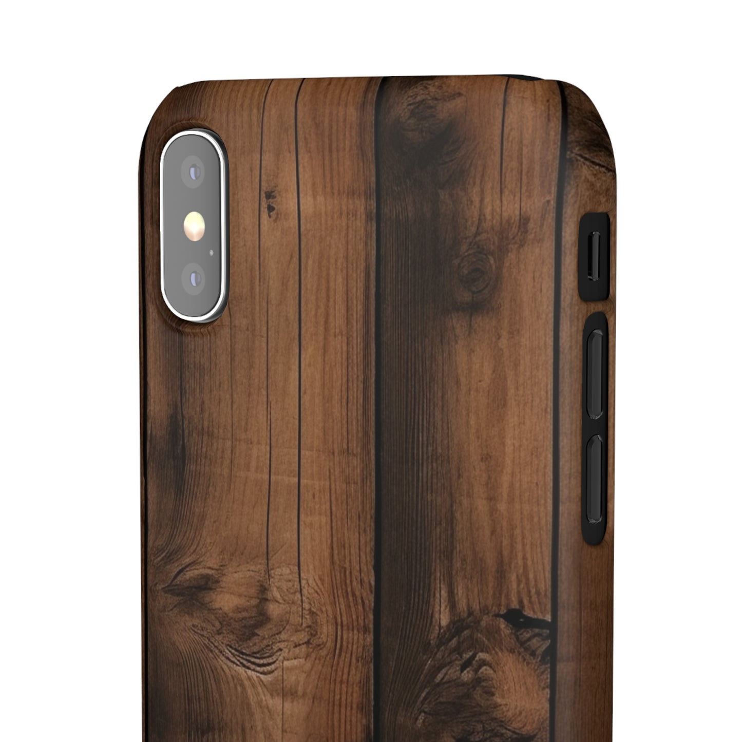 Rustic Wood Snap Case