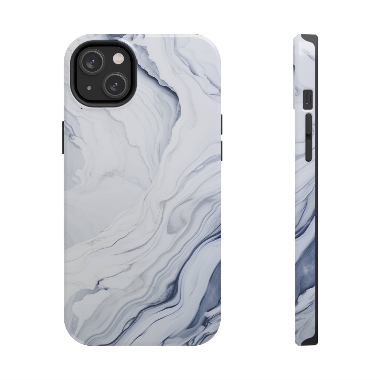 White Marble Tough Case