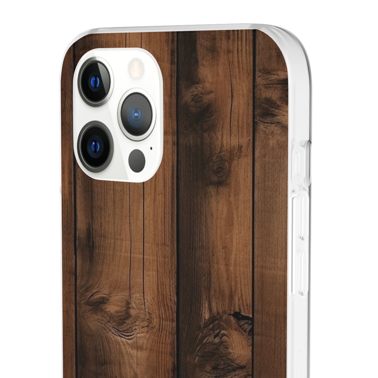 Rustic Wood Flex Case