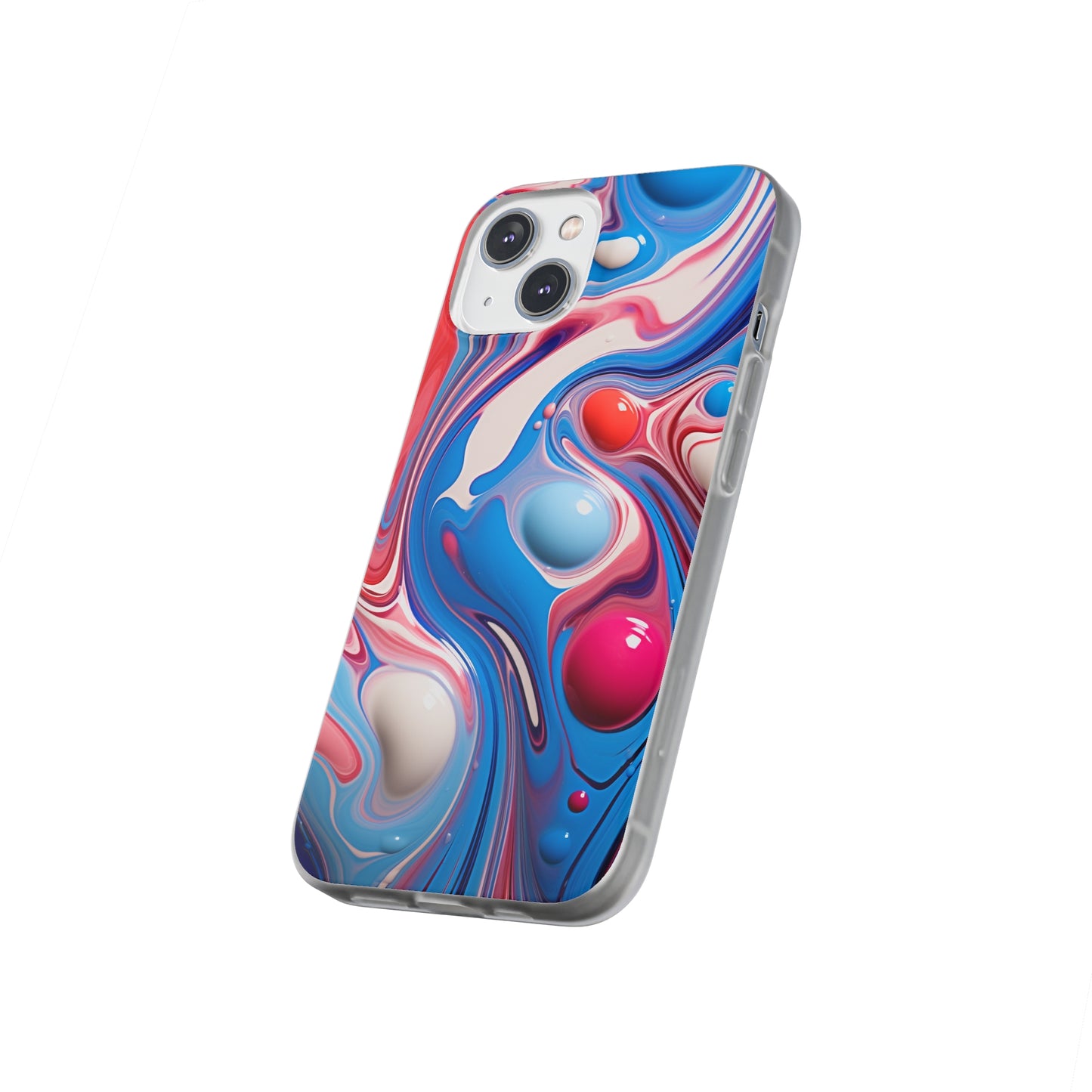 Colorful Marble Flex Case