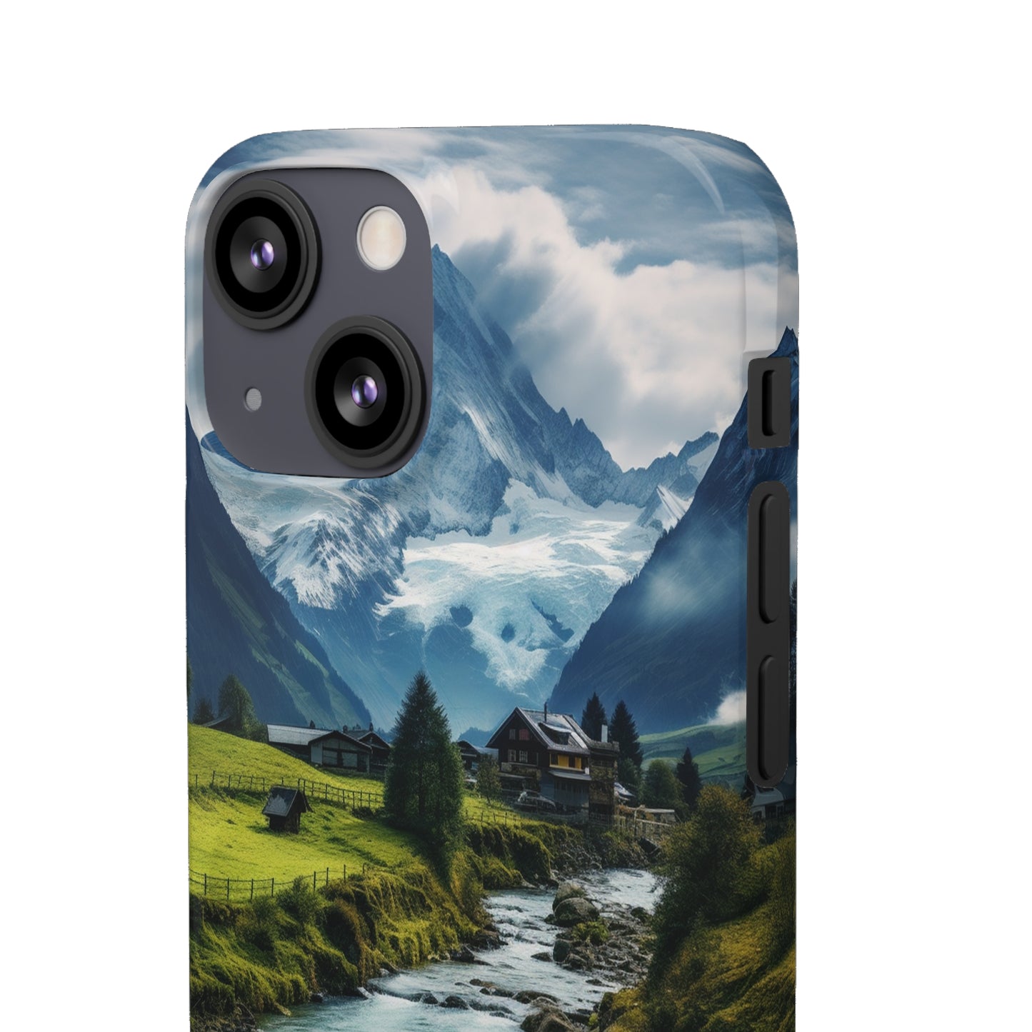 Swiss Alps Snap Case