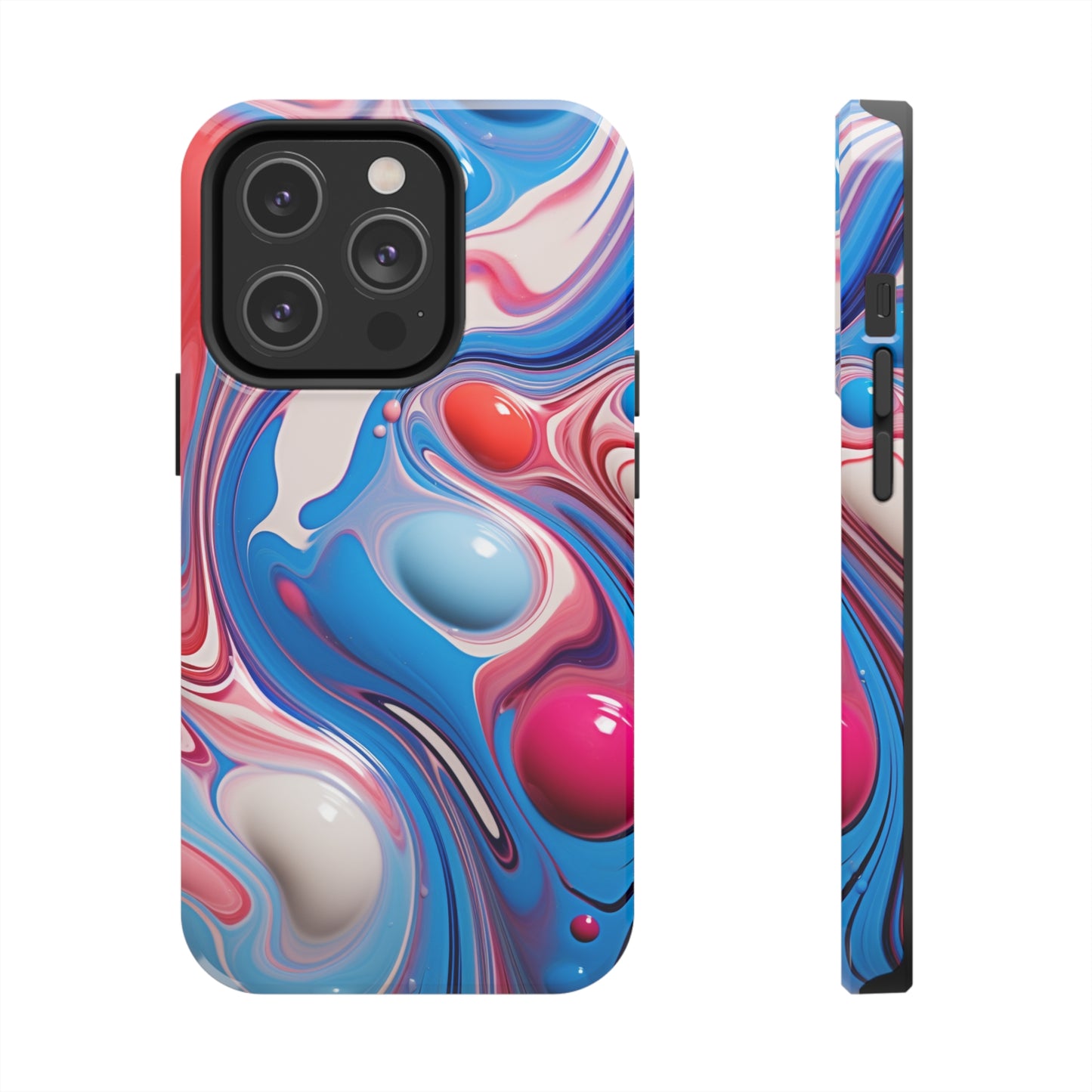 Colorful Marble Tough Case