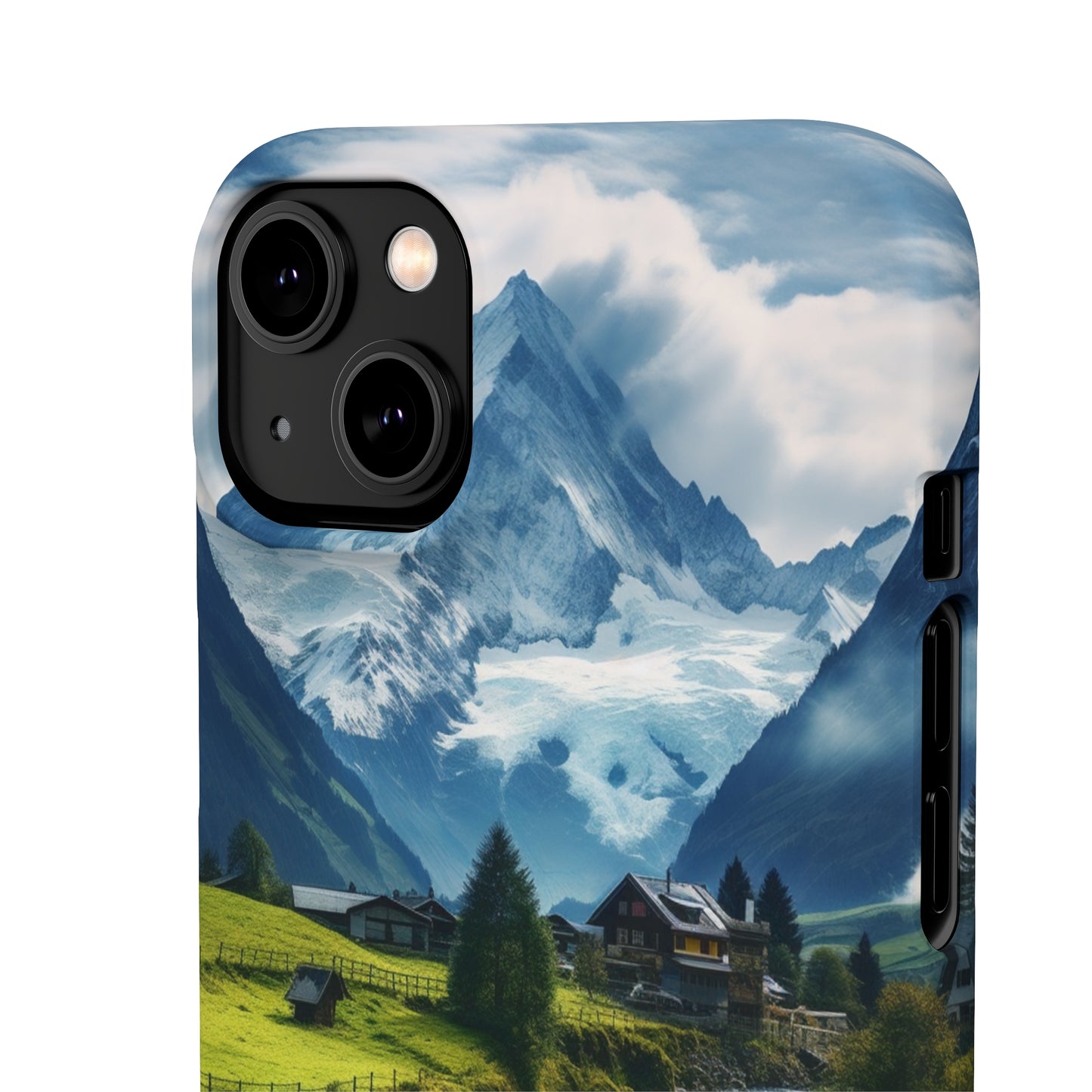 Swiss Alps Snap Case