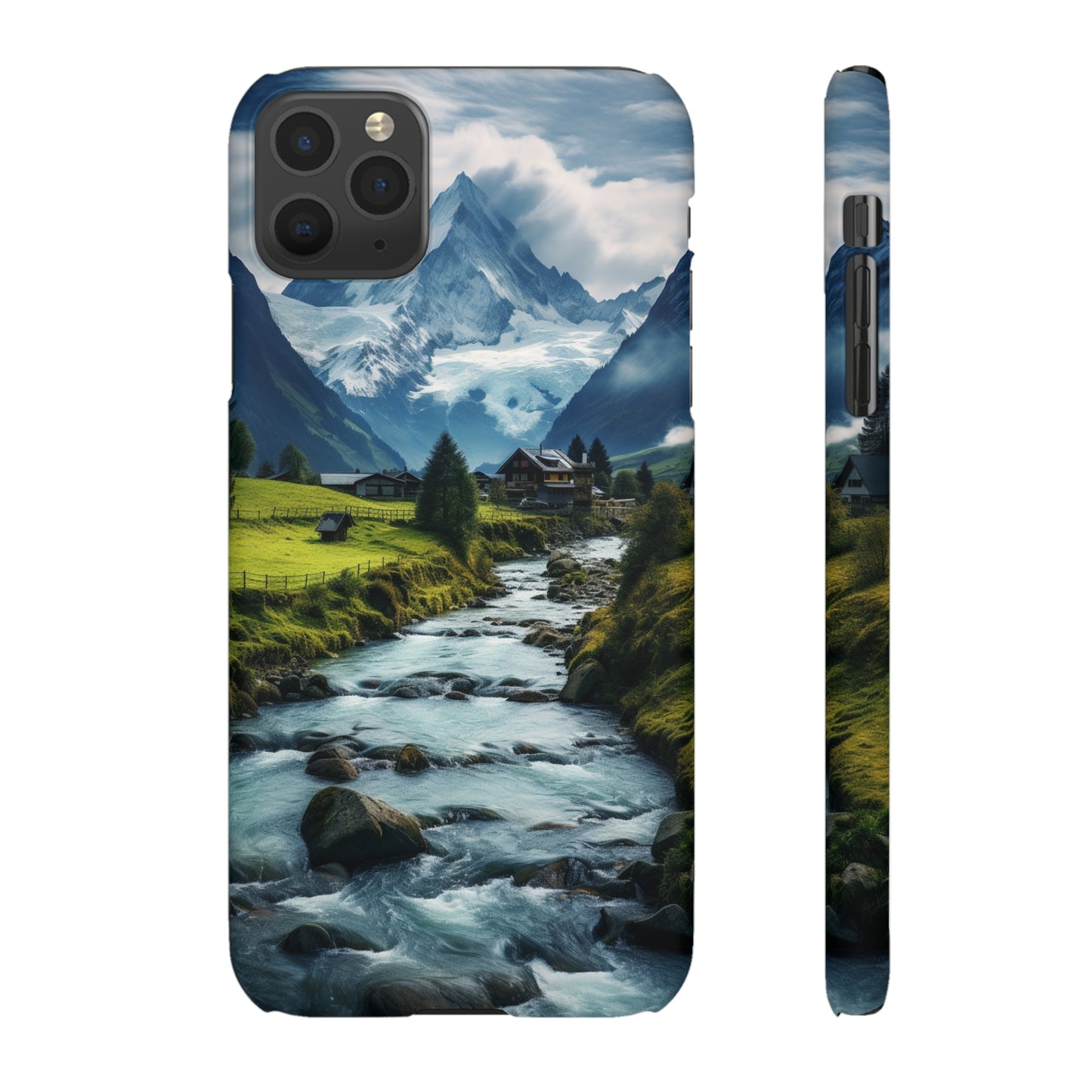 Swiss Alps Snap Case