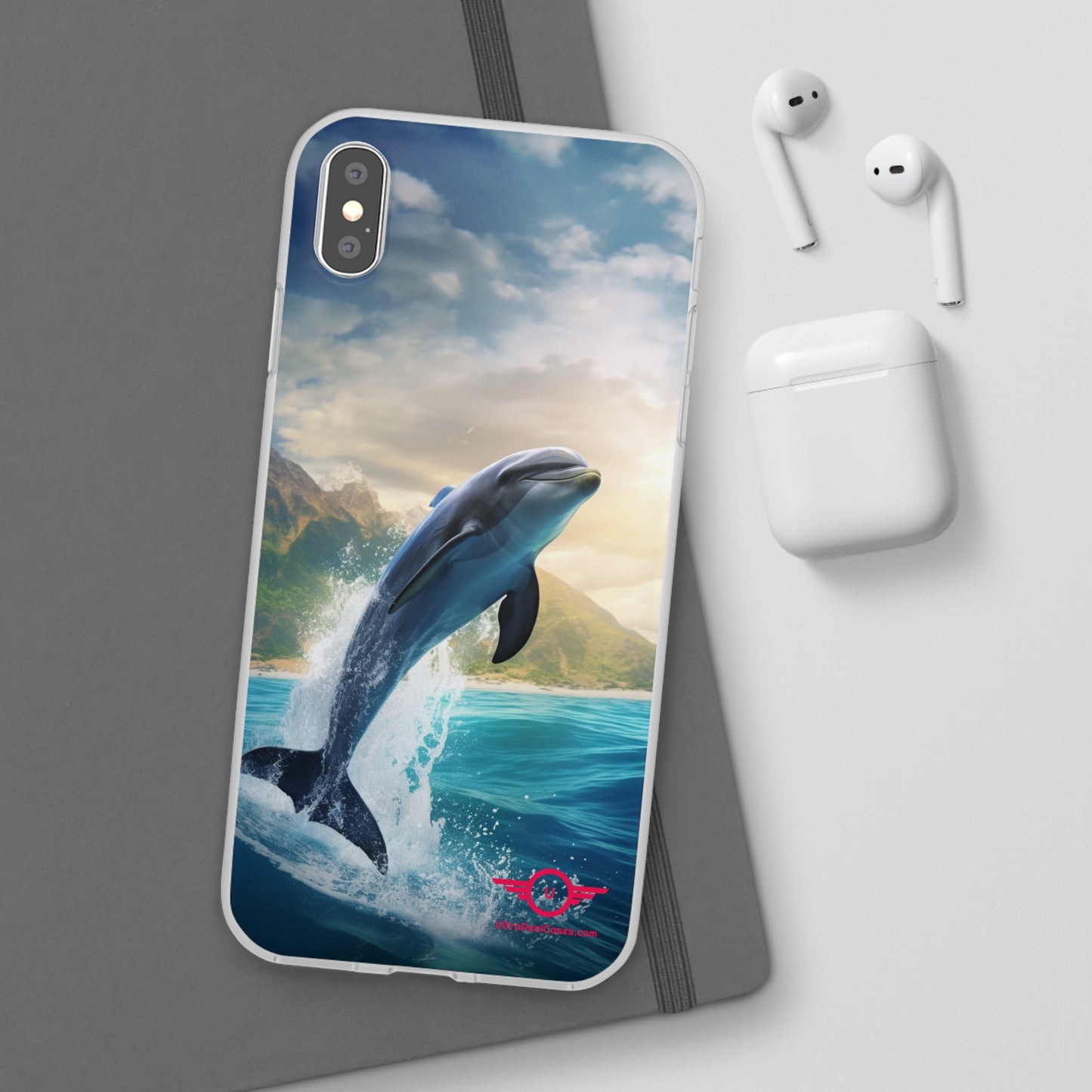 Jumping Dolphin Flex Case