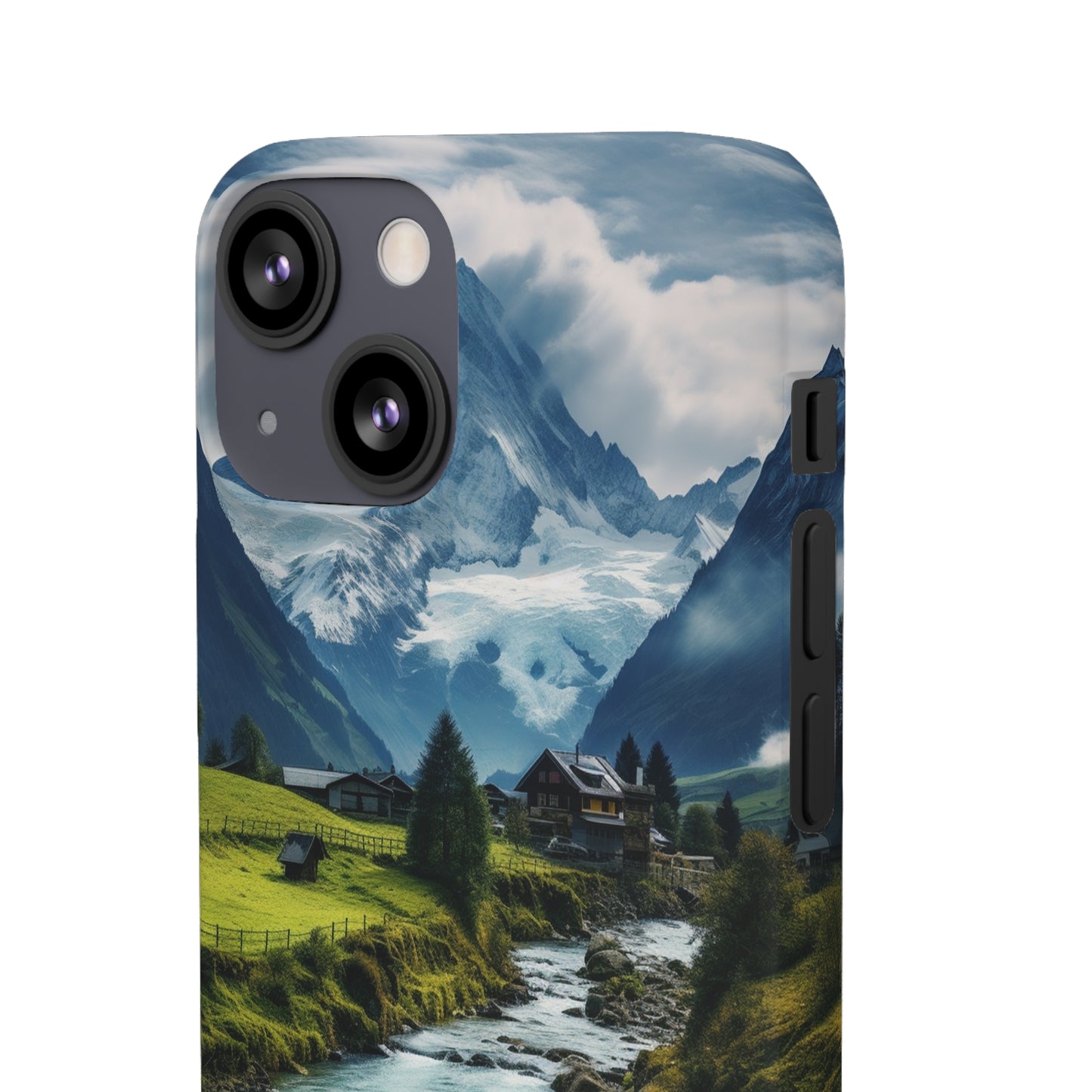 Swiss Alps Snap Case