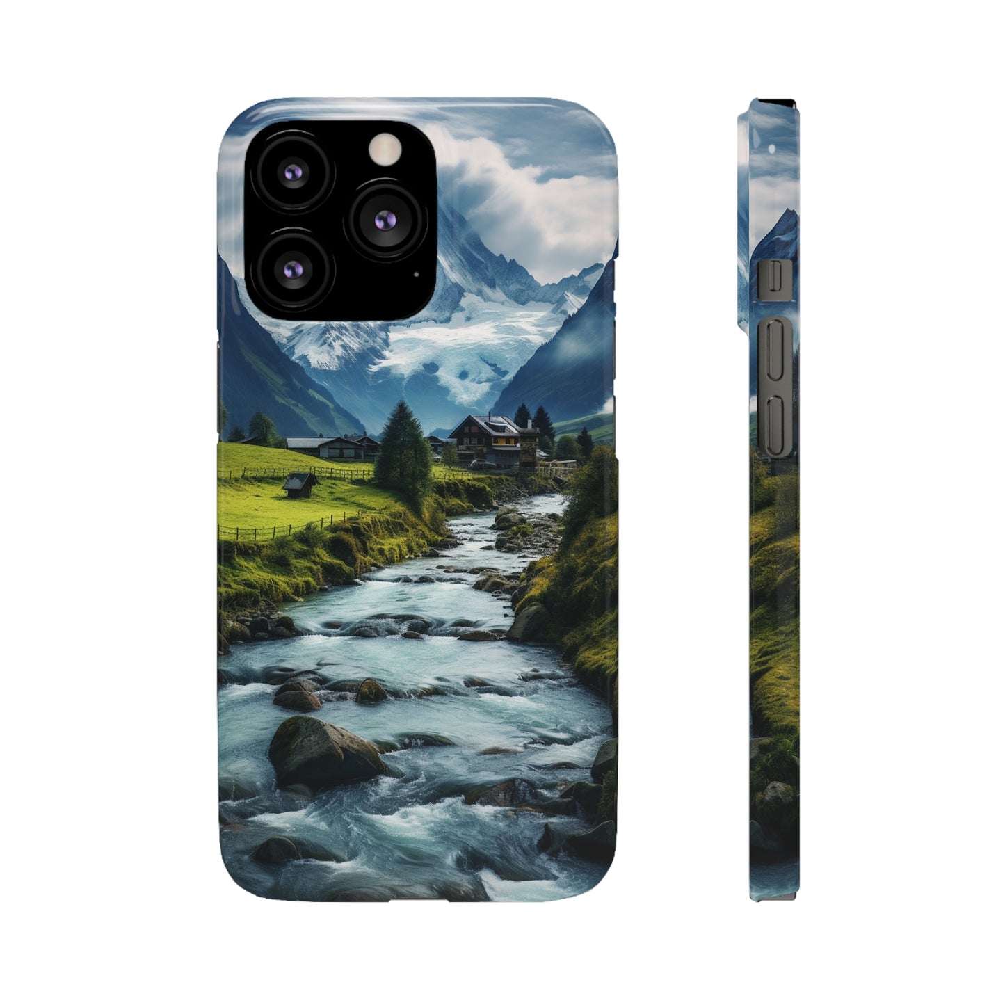 Swiss Alps Snap Case