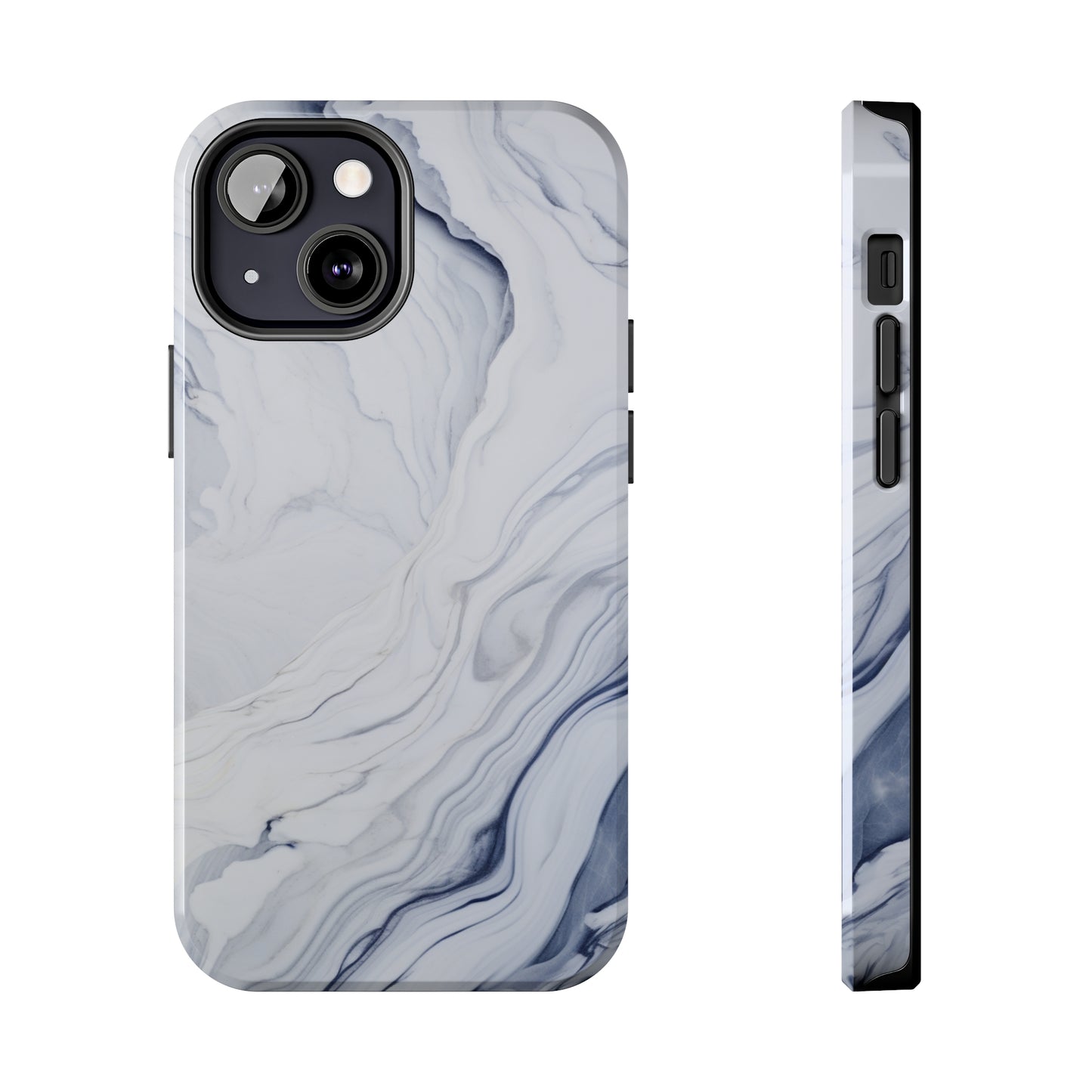 White Marble Tough Case