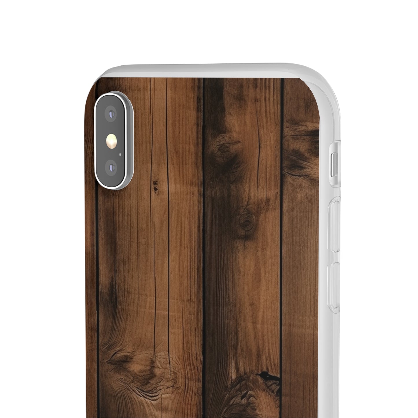 Rustic Wood Flex Case