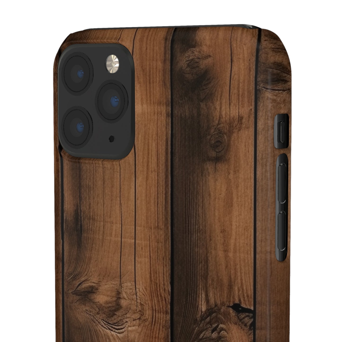 Rustic Wood Snap Case