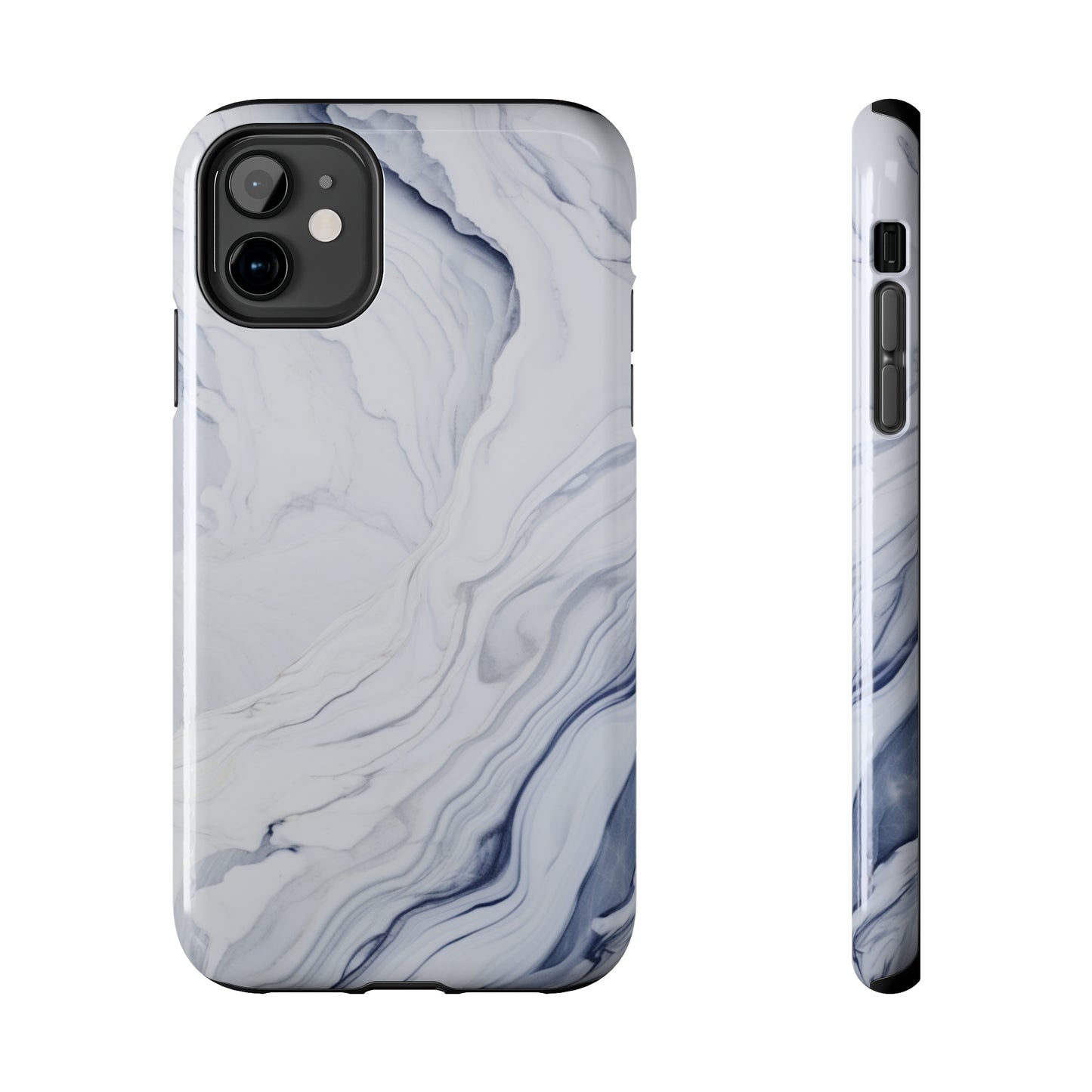 White Marble Tough Case