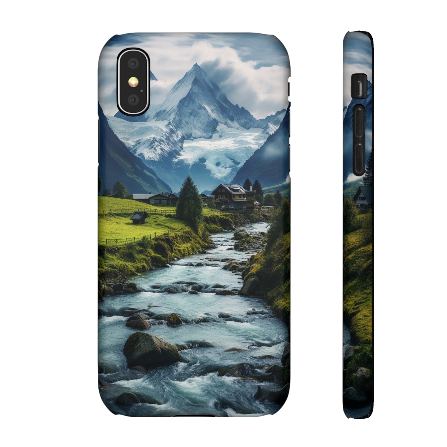 Swiss Alps Snap Case