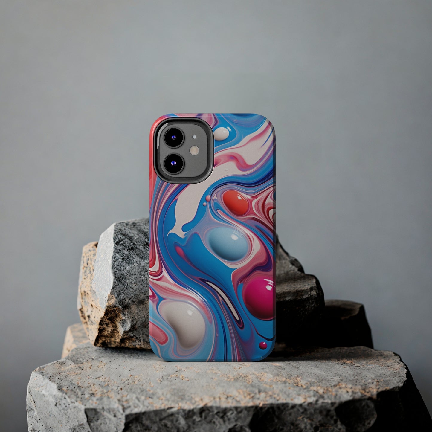 Colorful Marble Tough Case