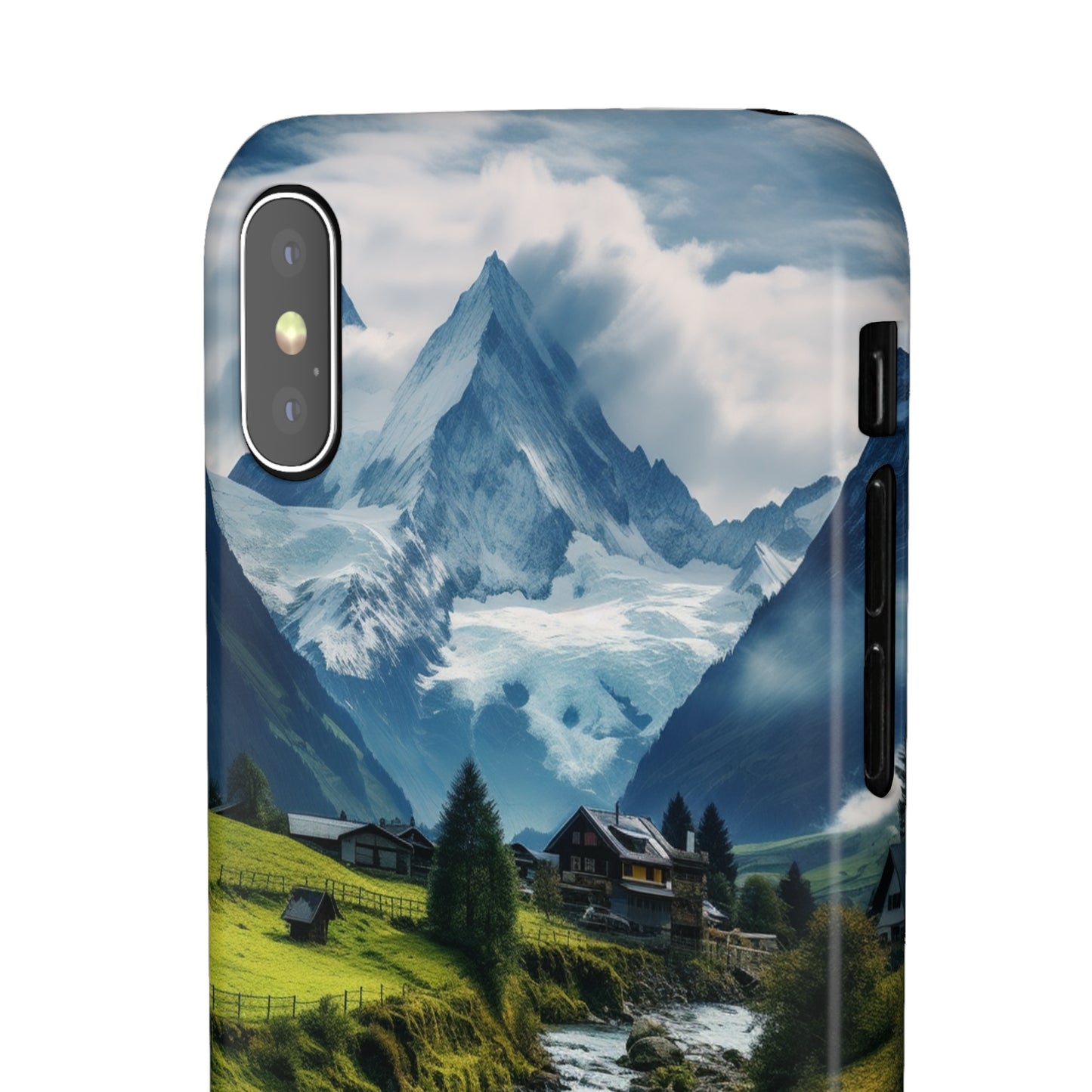 Swiss Alps Snap Case