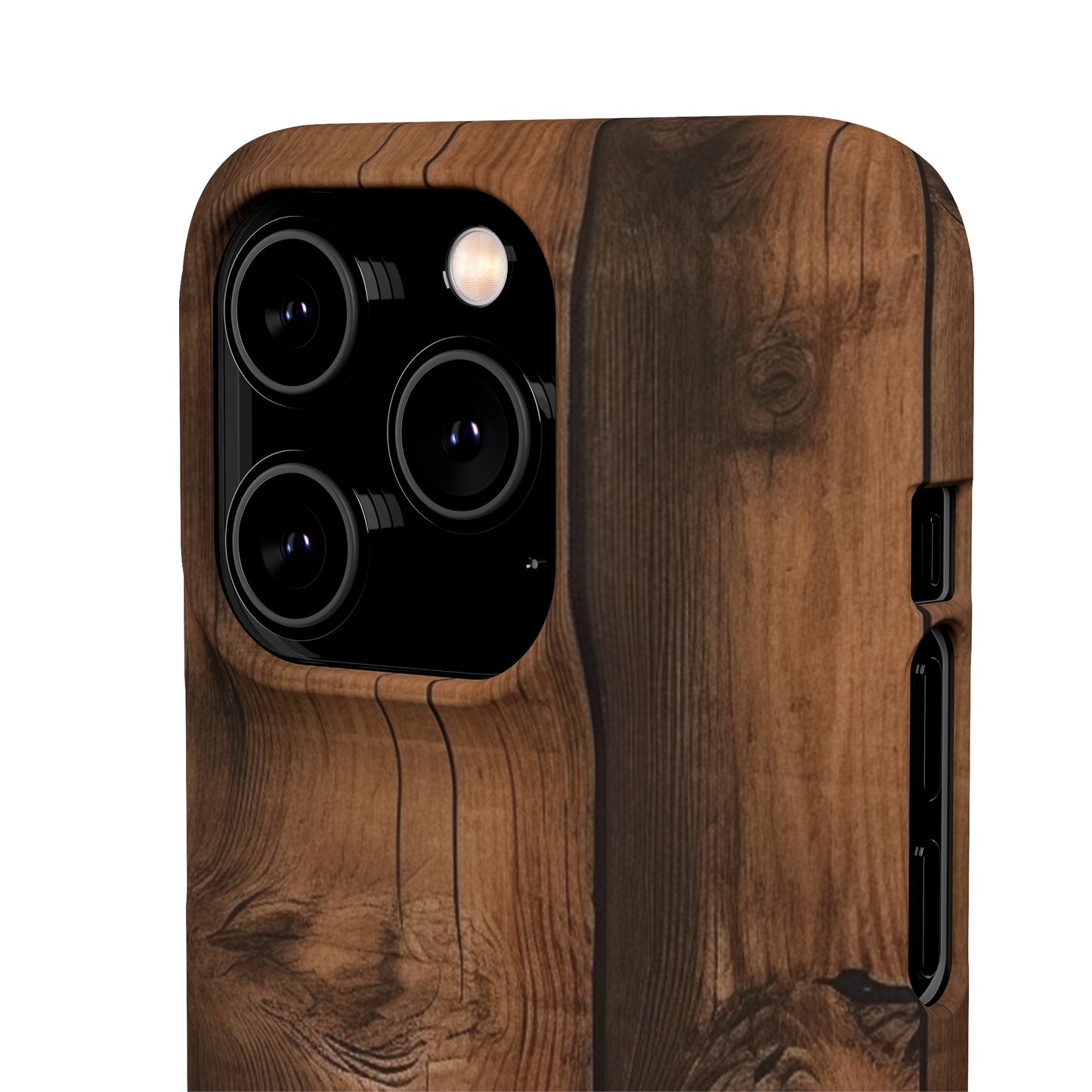 Rustic Wood Snap Case