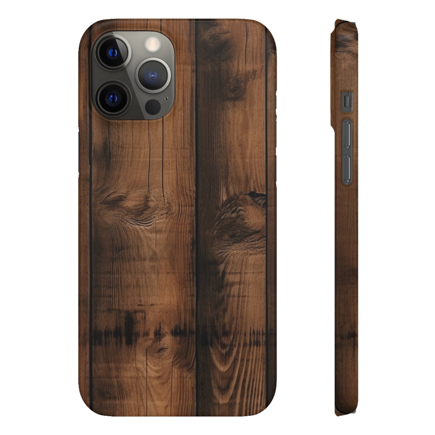 Rustic Wood Snap Case