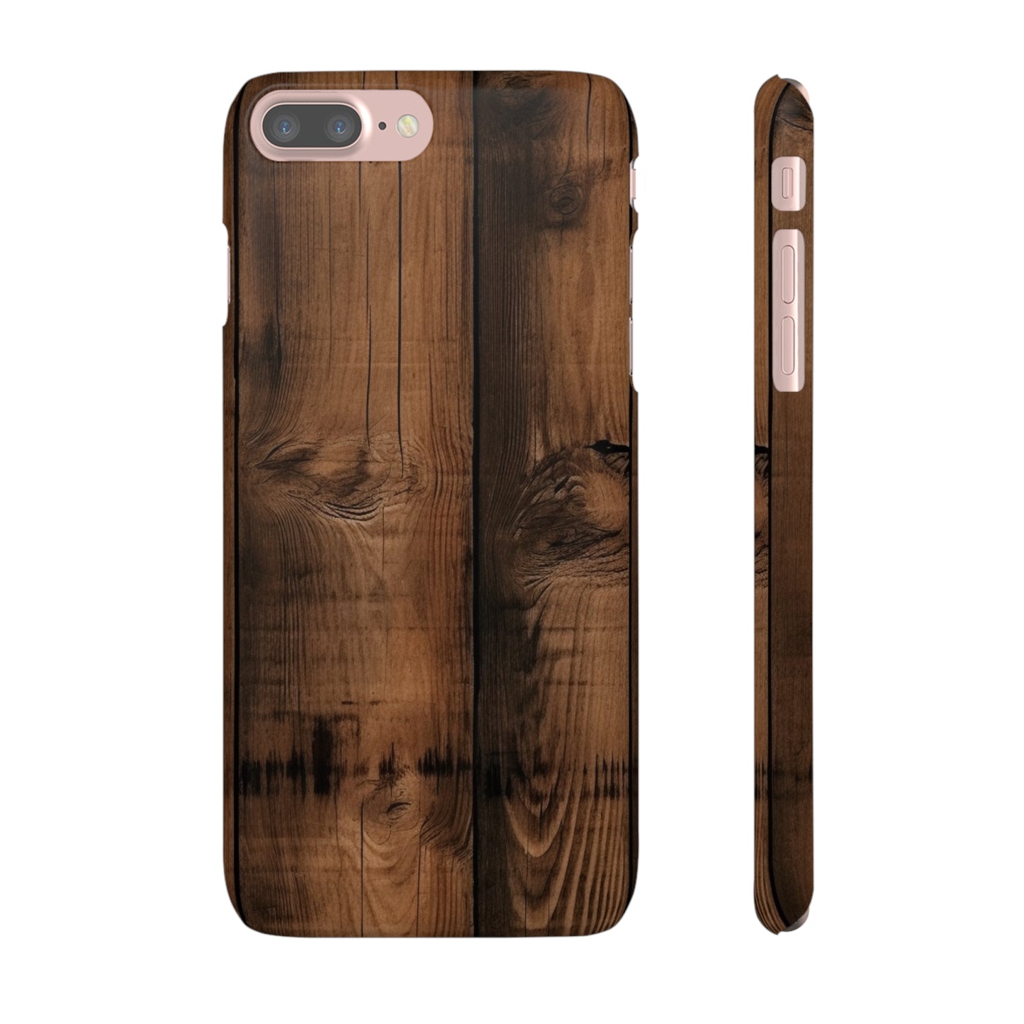 Rustic Wood Snap Case